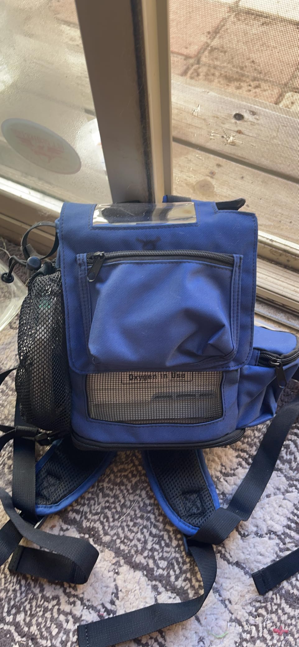 O2TOTES Backpack Fit for Inogen One G5 & Rove 6, Zippered Bottom customer photo 2