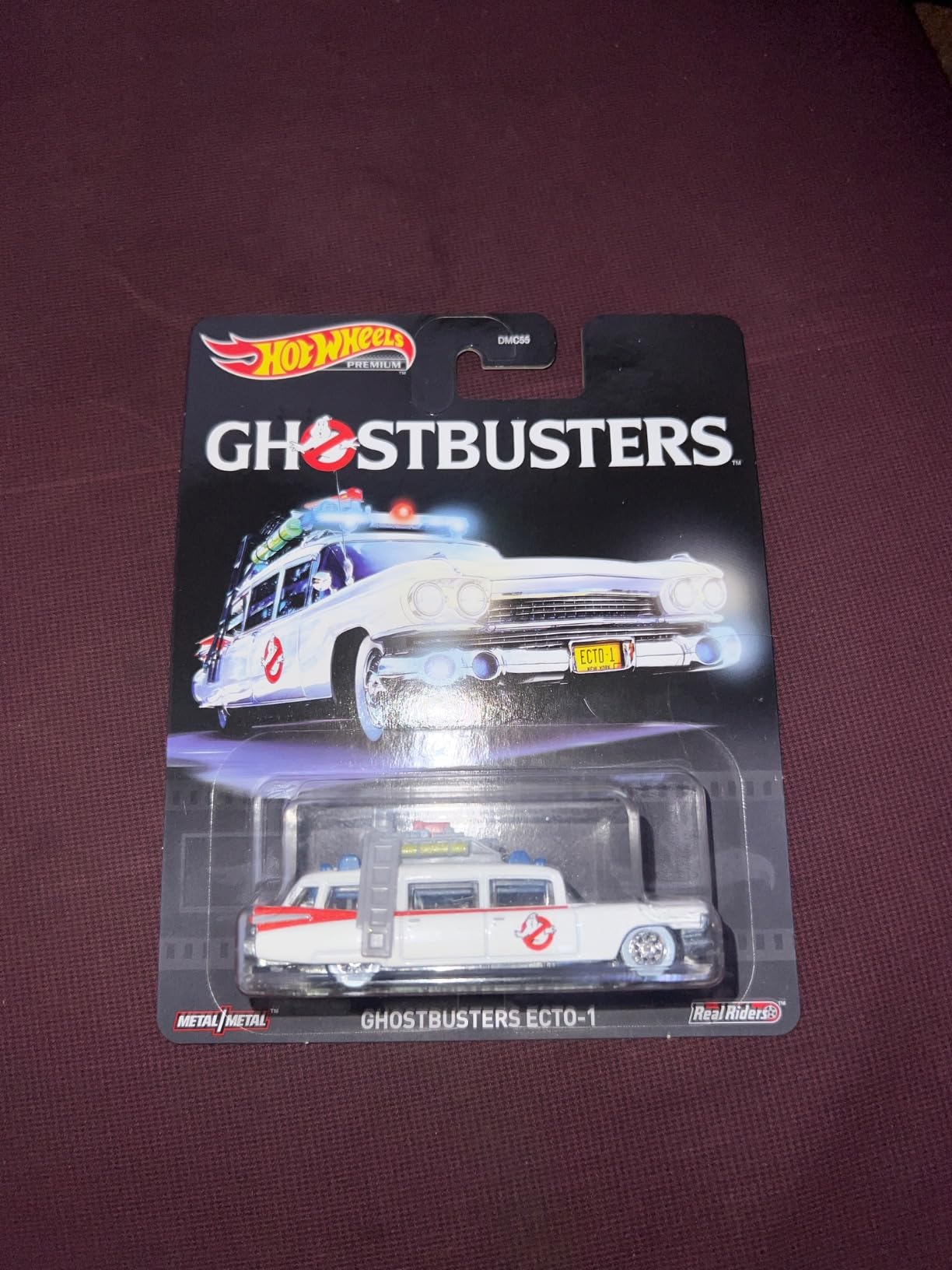 Hot Wheels Real Riders Ghostbusters Classic ECTO-1 Die-Cast Vehicle 1:64 Scale customer photo 1