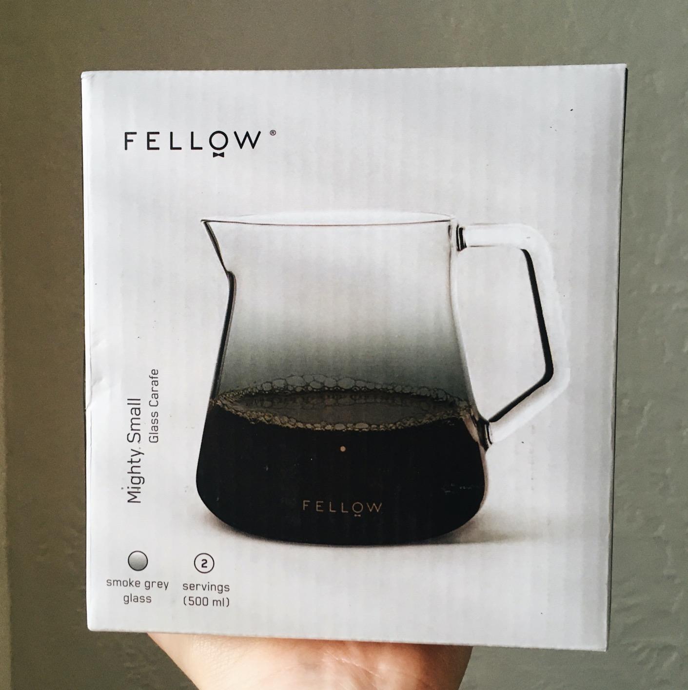Fellow Hand-Blown Glass Coffee Carafe, 16.9 oz Pour Over Server customer photo 1