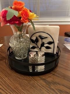 Cast Iron Bird & Tree Classic Napkin Holder/Tabletop Freestanding Tissue Dispenser, Rustic Green customer photo 1