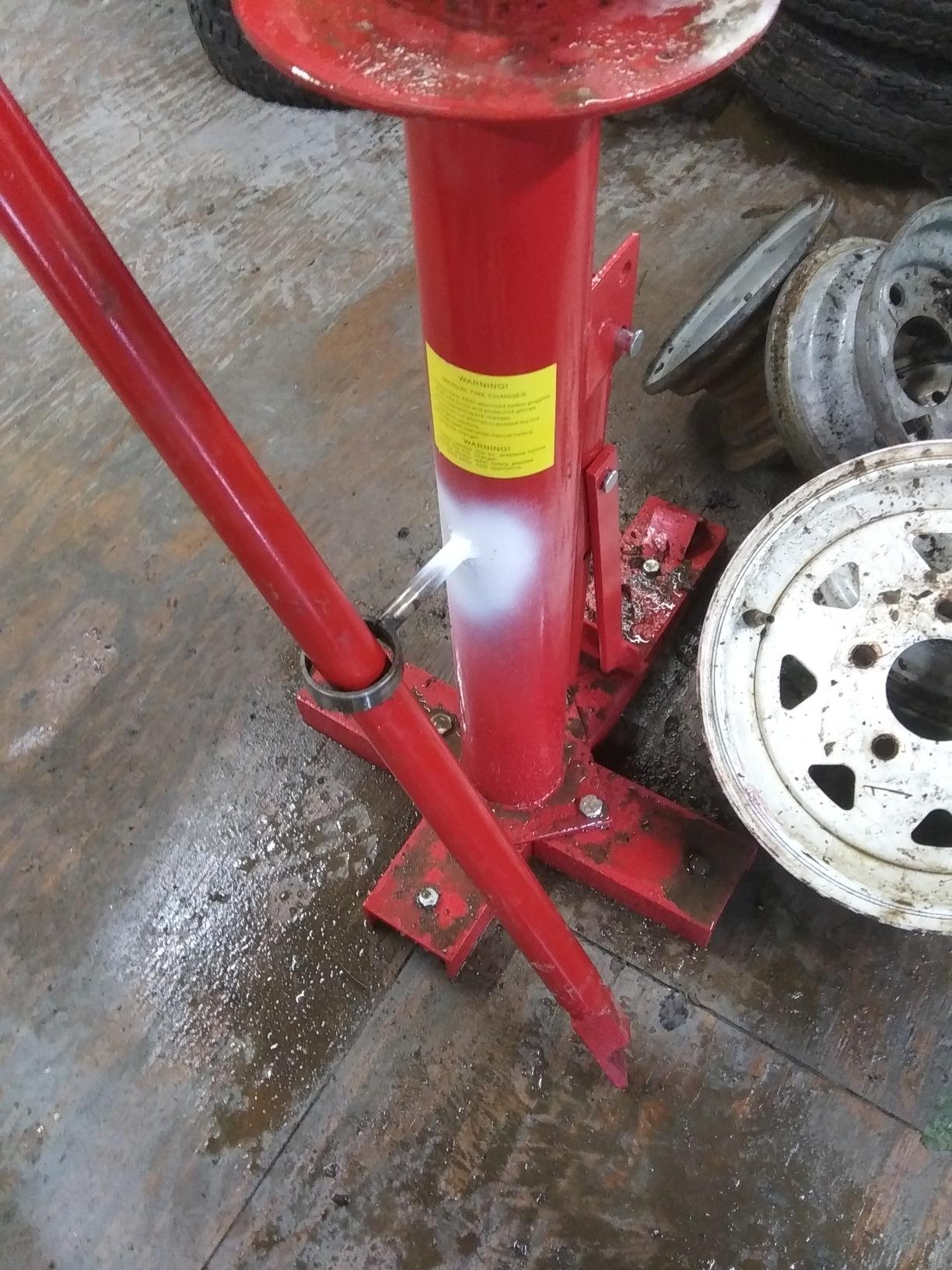 TUFFIOM Manual Tire Changer, Portable Hand Bead Breaker Mounting Tool for 8