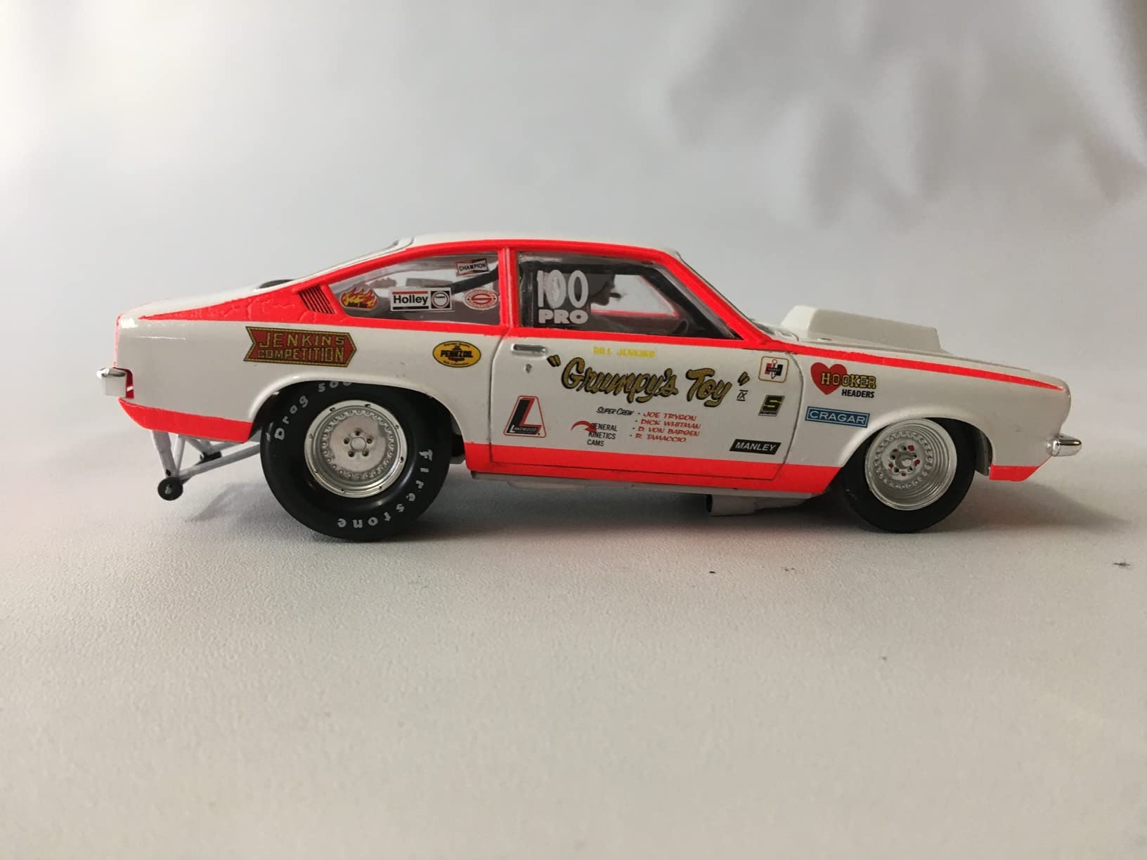 MPC 1972 Chevy Vega Pro Stock Bill Grumpy Jenkins 1:25 Scale Plastic Model Kit customer photo 2