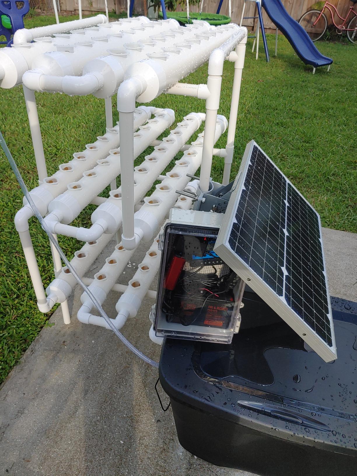 Adjustable Solar Panel Pole Mounting Bracket Rack Kit for 20W 30W Solar Panel - Fit Pole Dia 1.5 - 3.0 Inch / 40mm - 80mm customer photo 2