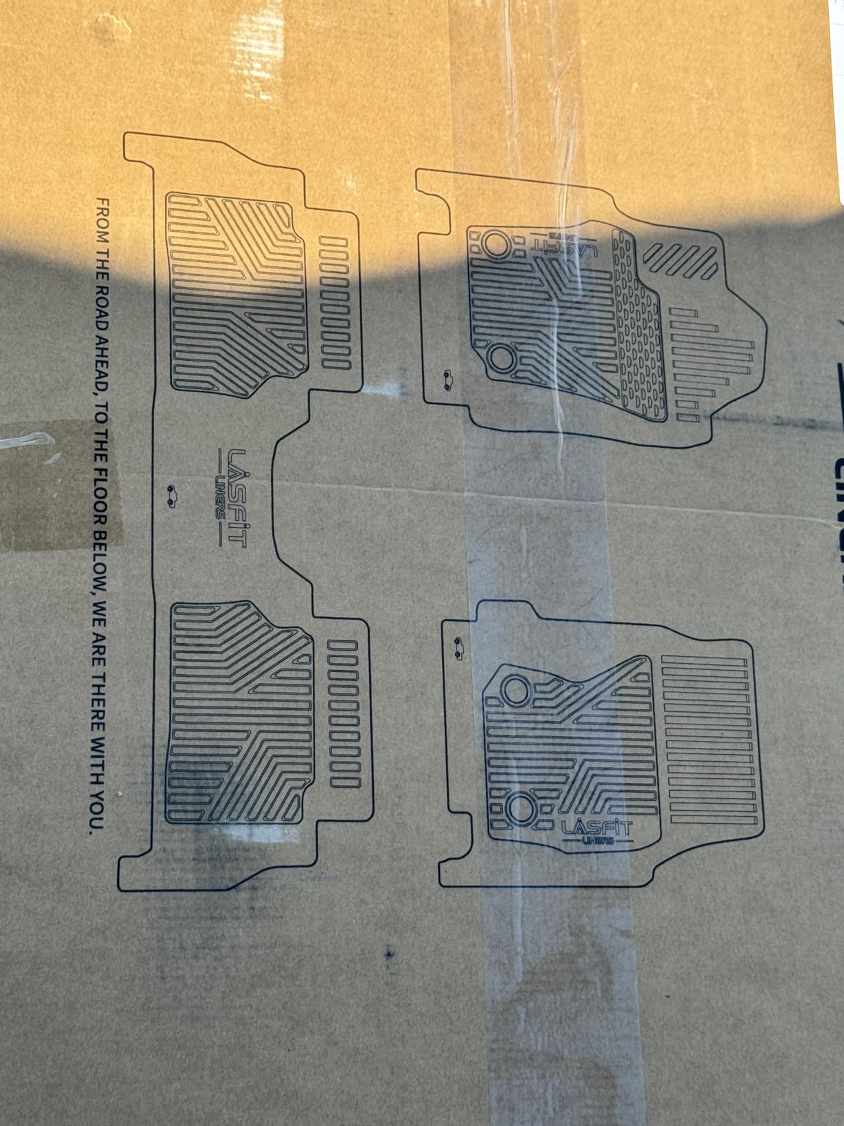 LASFIT Floor Mats for Chevy Silverado/GMC Sierra 1500 2019-2026 customer photo 1