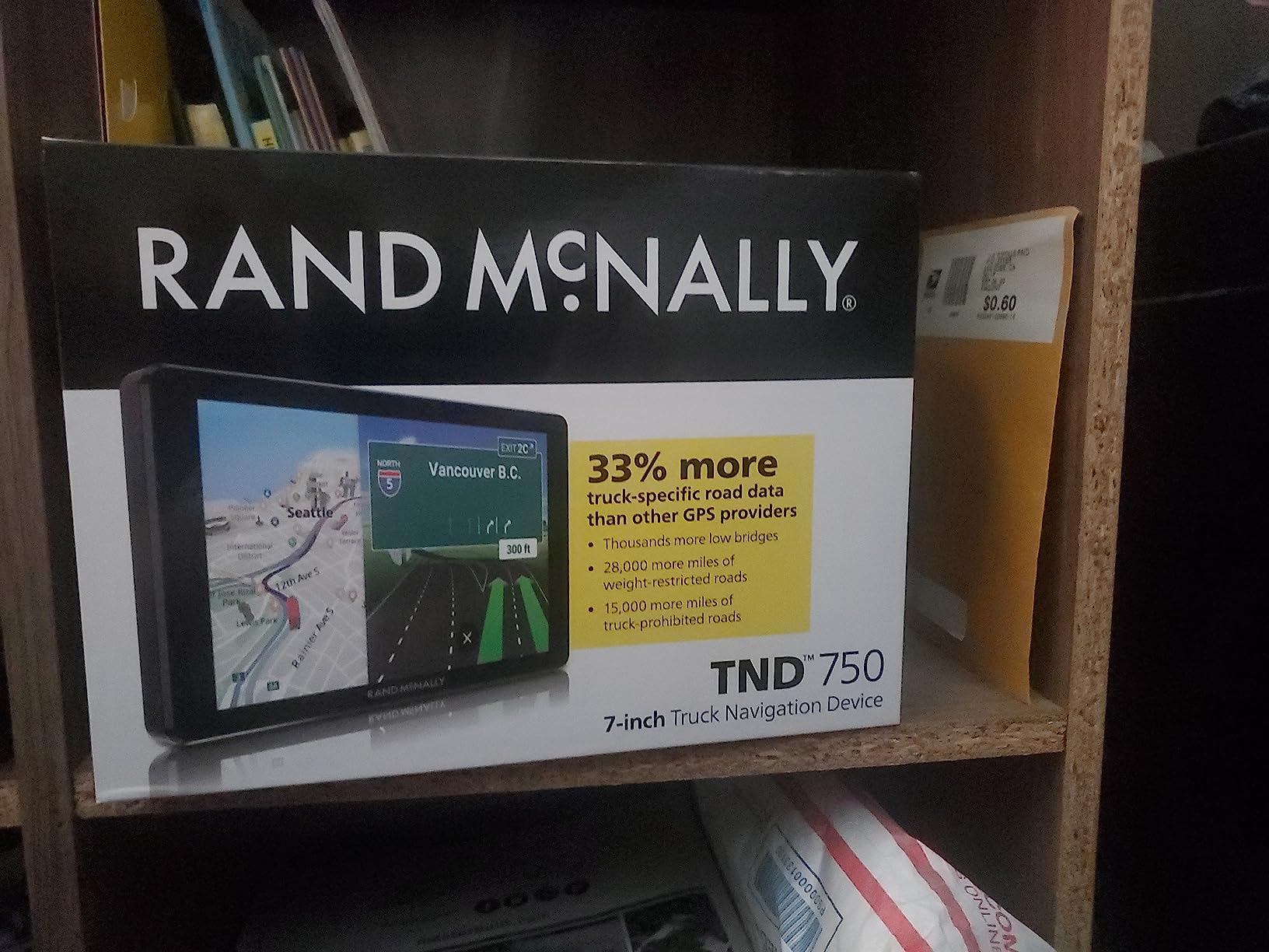 Rand McNally TND 750 7-inch GPS Truck Navigator with Industry's Best Custom Trucking Routes, Rand Navigation 2.0, Download 2025 Maps customer photo 2