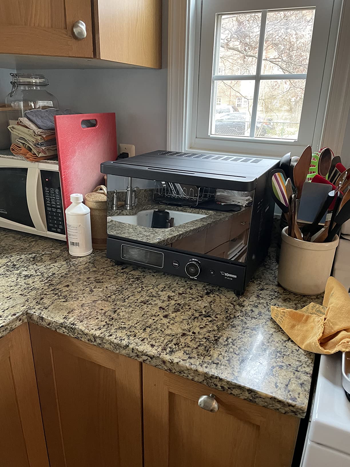 Zojirushi ET-ZLC30 Micom Toaster Oven, Black customer photo 2