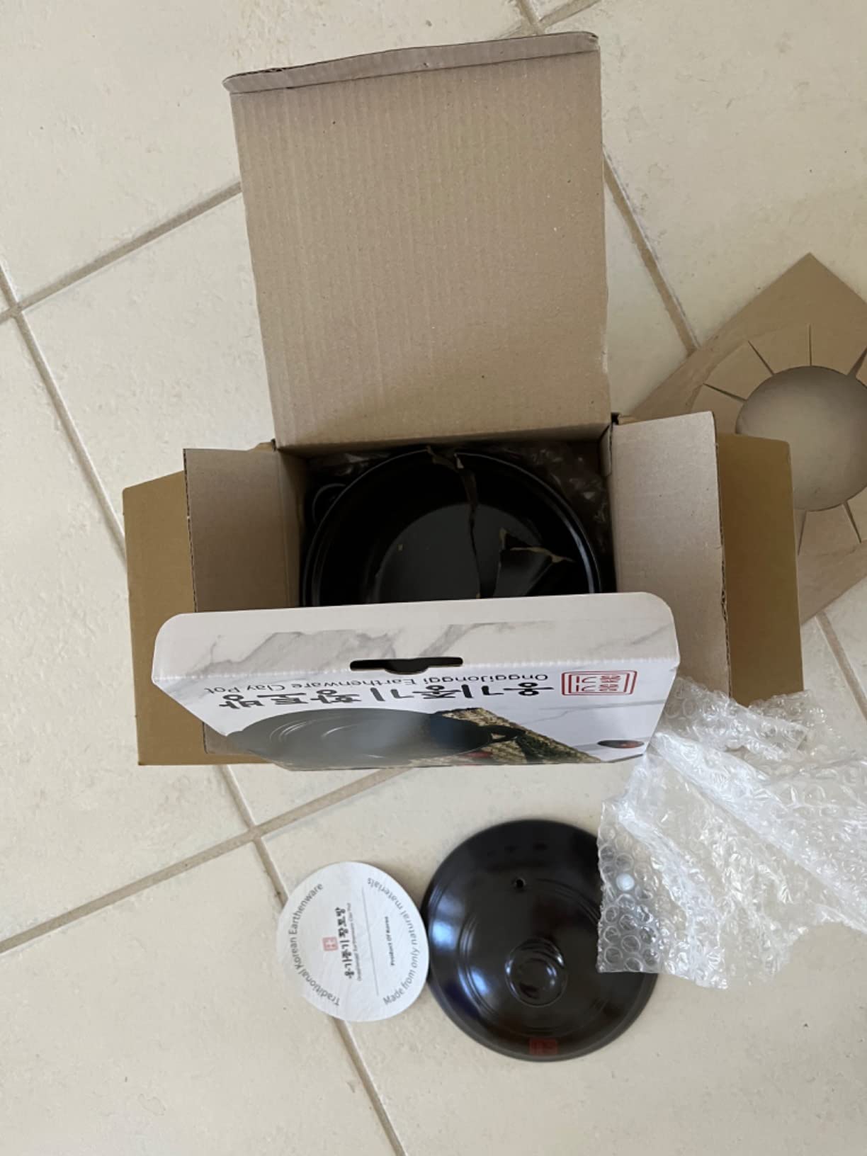 Korean Earthenware Clay Hot Pot (1400ml) customer photo 1