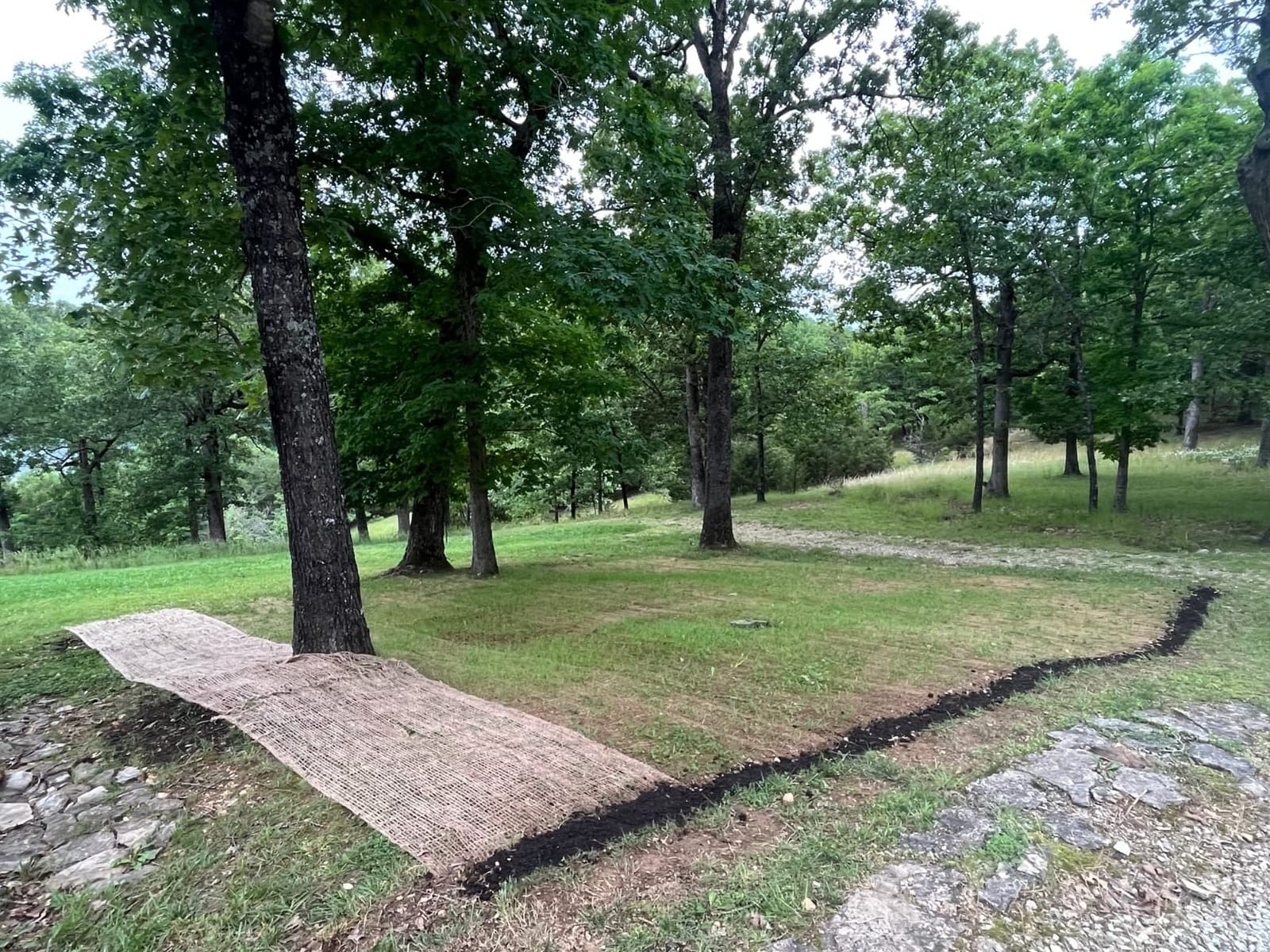 Sandbaggy Jute Netting Roll, 4 ft x 30ft - Biodegradable Erosion Control Blanket for Slopes, Hills & Drainage customer photo 1