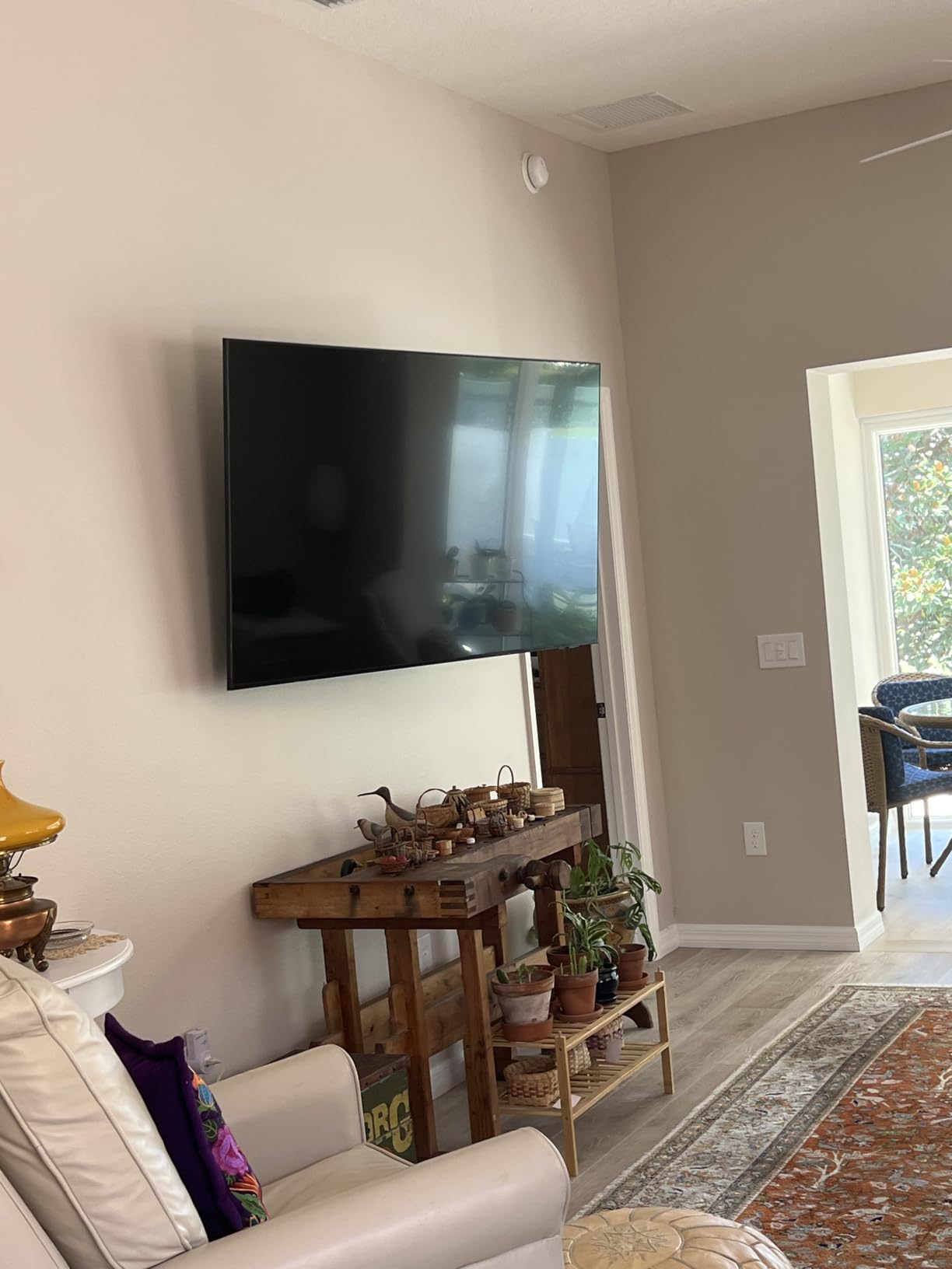 Mounting Dream Full Motion TV Wall Mount for 42-90 Inch TV up to 100lbs | TV Bracket with Swivel and Tilt, Articulating Dual Arms, Fits 16inch Studs, Max VESA 600X400 mm, MD2617 customer photo 2