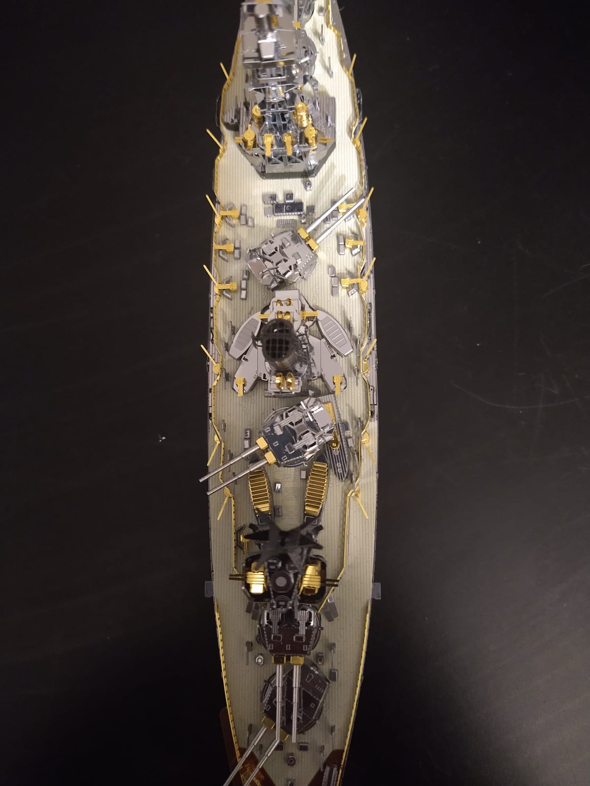 Piececool 3D Metal Puzzles for Adults, USS Missouri Battleship Metal Model Kits, DIY 3D Puzzle customer photo 1
