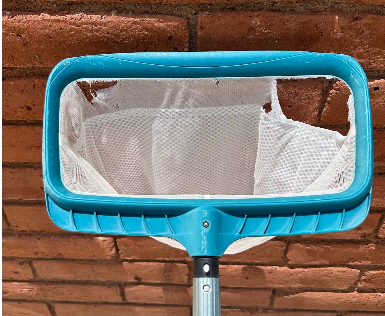 POOLWHALE Pool Skimmer Leaf Rake Net, Fine Mesh Deep Nylon Bag (Not Pole) | 17.5