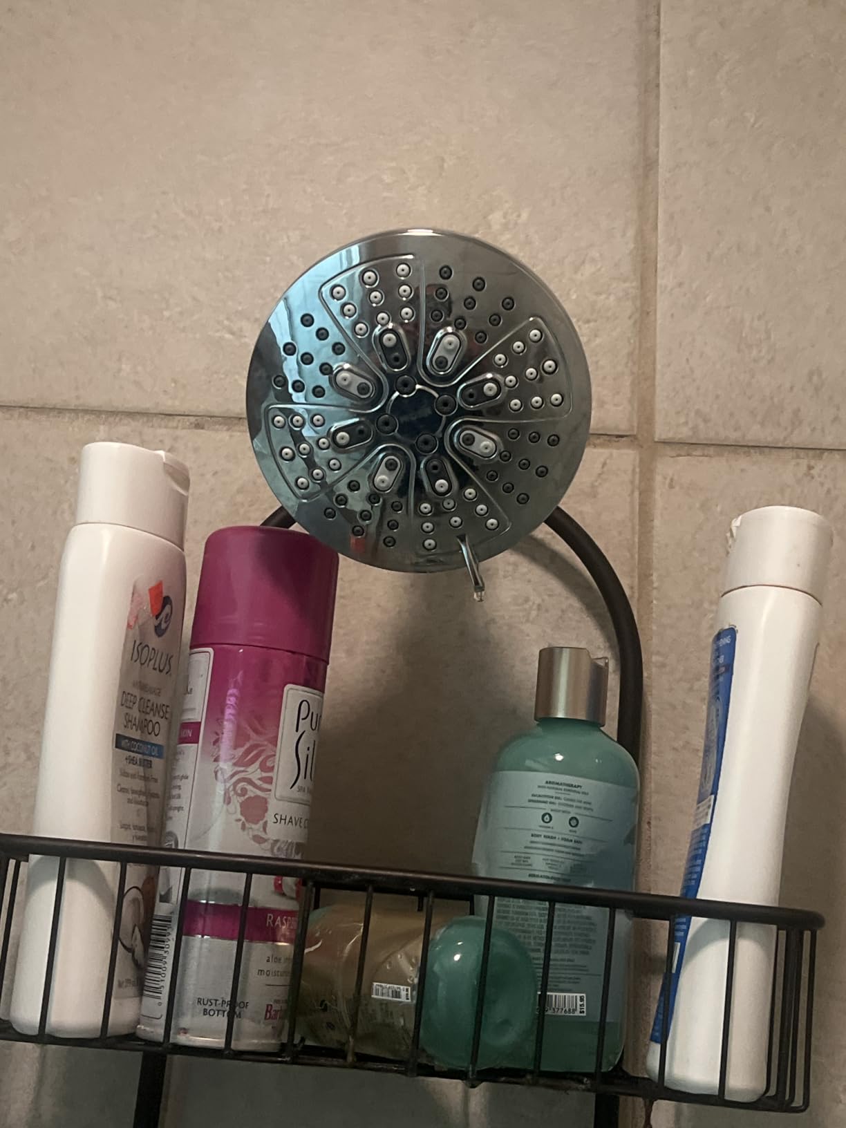 Moen Chrome Hydro Energetix Eight-Function Showerhead with Standard 5
