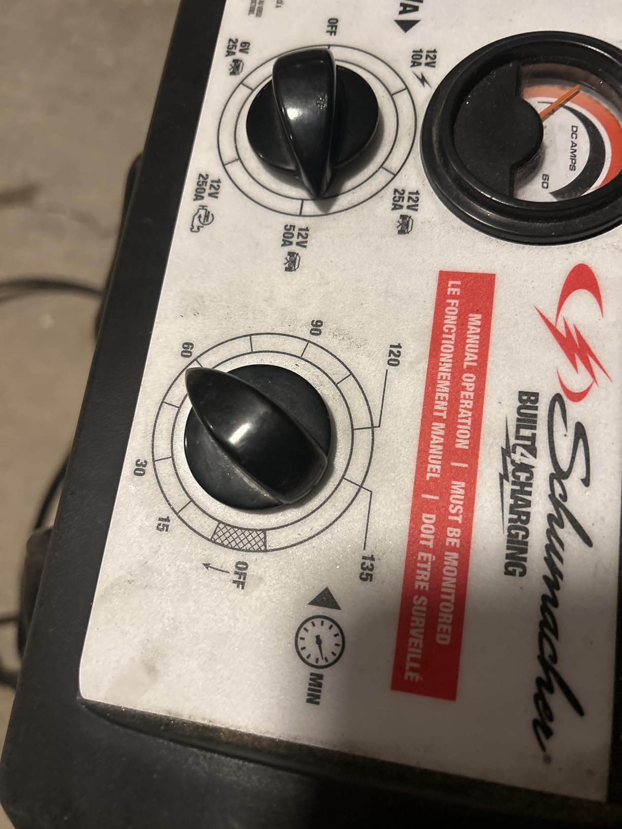 Schumacher Electric Wheeled 10A Car Battery Charger & Maintainer - SC1445 customer photo 1