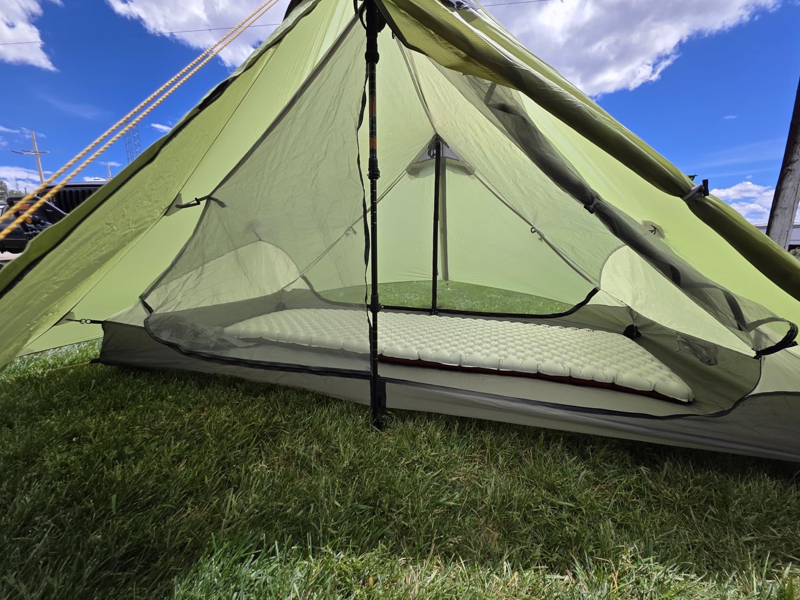 LANSHAN Ultralight Waterproof 1-2 Person Backpacking Tent customer photo 1