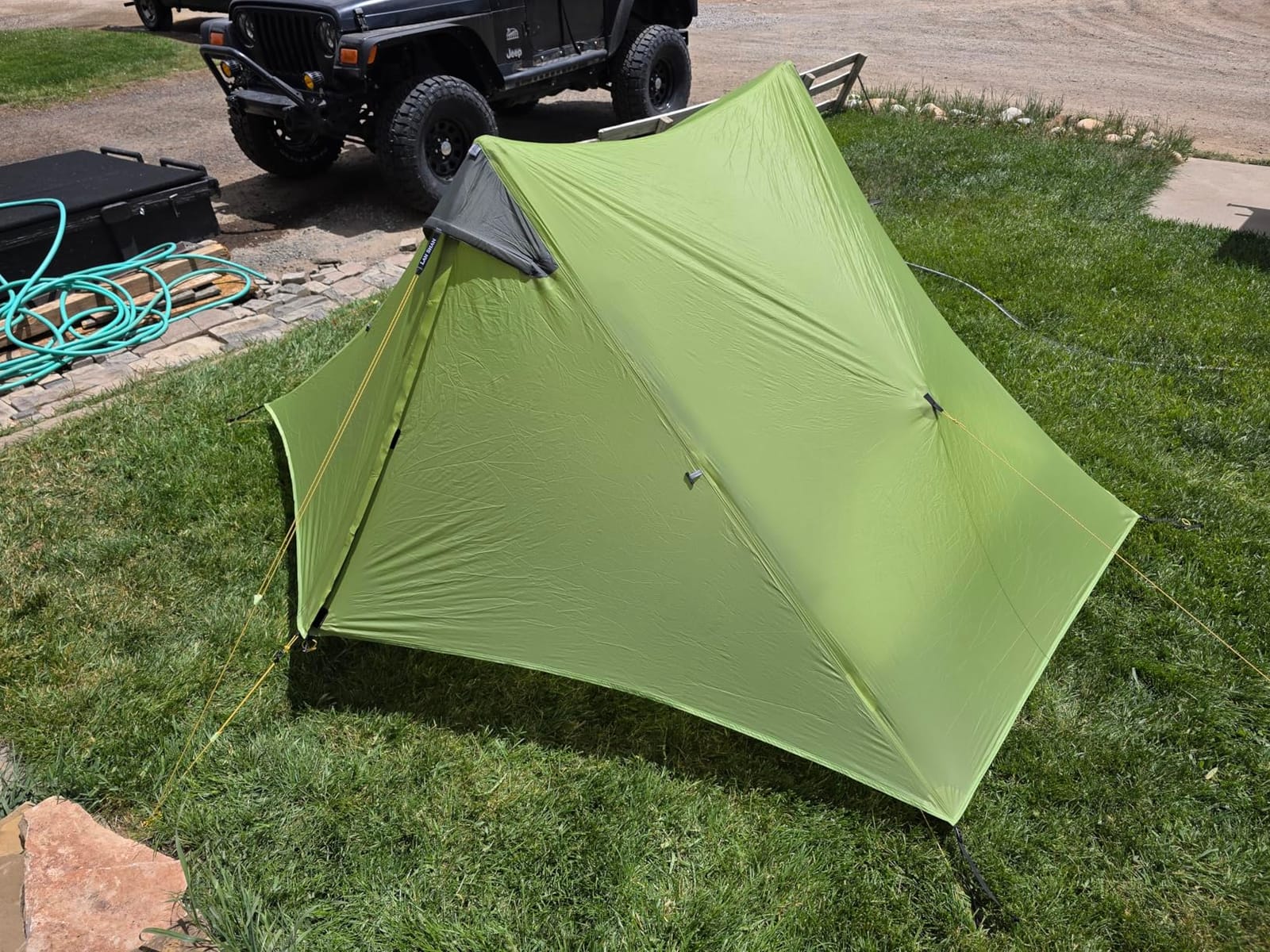 LANSHAN Ultralight Waterproof 1-2 Person Backpacking Tent customer photo 2