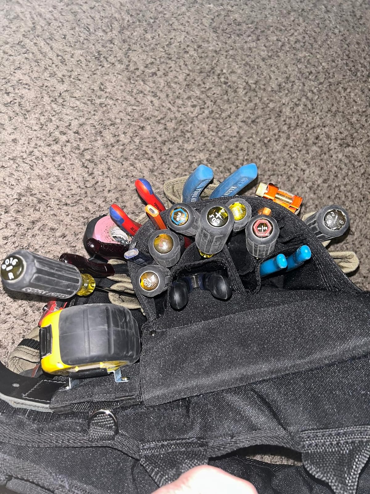 BOULDER BAG Ultimate Electrician Tool Belt MAX Combo - Large 33-36