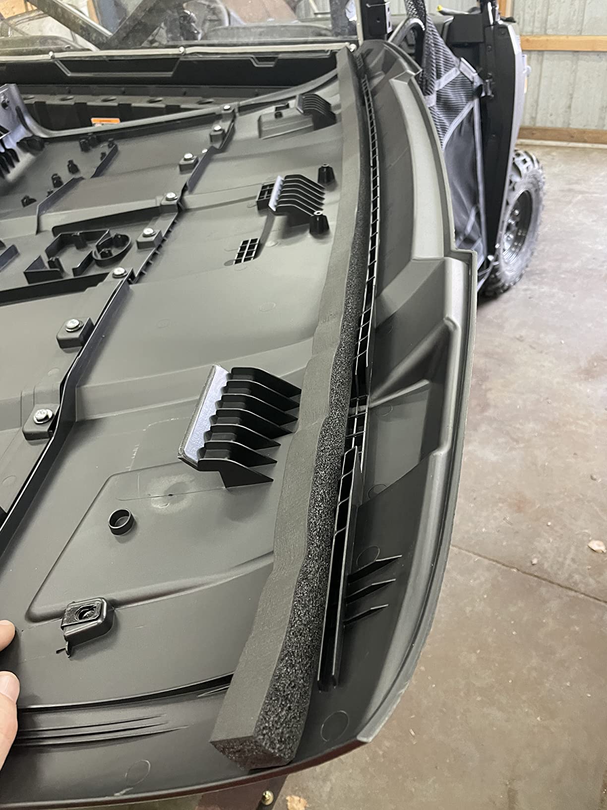 KEMIMOTO Roof Top Hard 2-Seat Compatible with Polaris Ranger XP 1000/1000 | XP 900, Combination Sport Roof Top, Plastic, Replace #2882911 UTV Accessories (NOT Fit 2016+ Full Size 570 Roll Bar Cage) customer photo 1