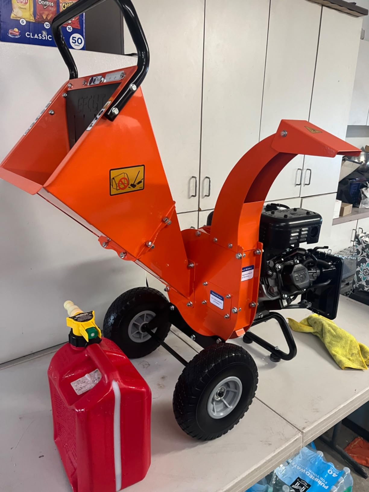 C30 LITE Wood Chipper Shredder Mulcher Heavy Duty 7 HP 212cc Gas Powered 3 Inch Max Capacity 1-Year Warranty customer photo 2