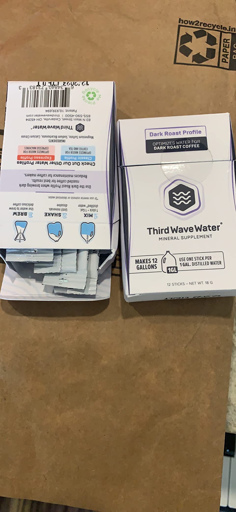 Third Wave Water Dark Roast Profile - As Seen On Shark Tank - 12-Pack Gallons - For Bold Smooth Coffee customer photo 1