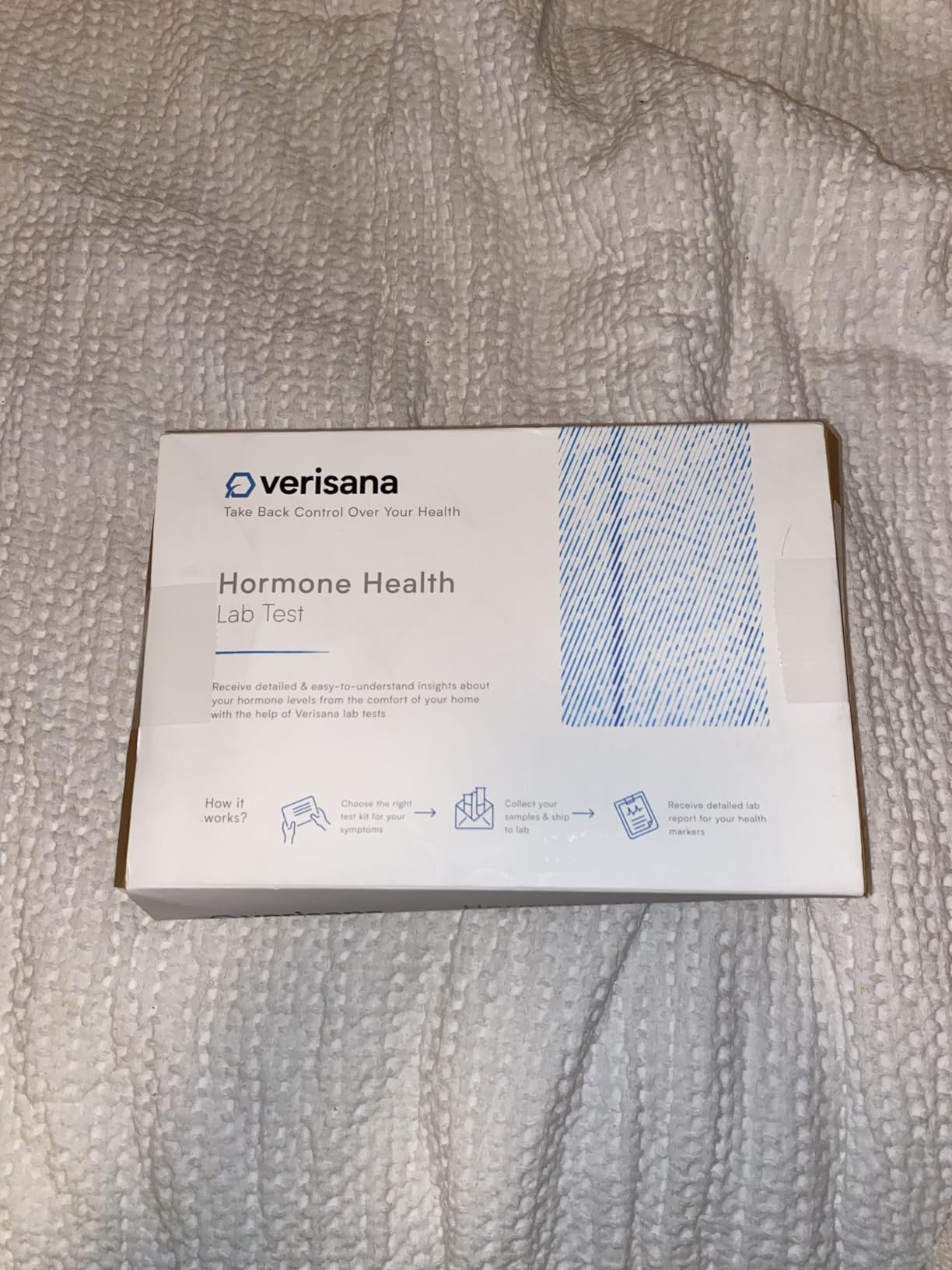 Verisana Thyroid Test - Measures 3 Main Hormones - TSH, freeT3 and freeT4 - Discreet and Accurate Analysis - CLIA-Certified - at Home Testing Kit customer photo 2