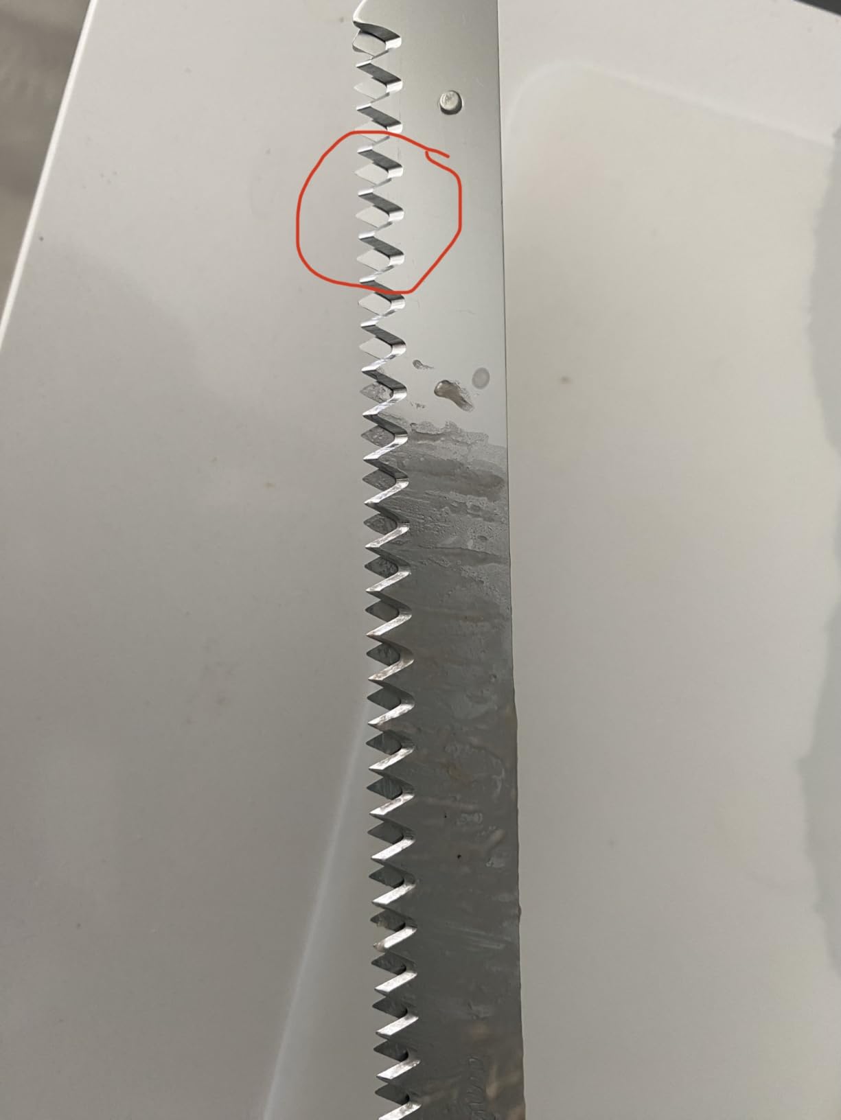 Homaider Electric Knife for Meat Slicing, Turkey, Carving Meat, Bread & More | Ergonomic Handle + 2 Carving Reciprocating Stainless Steel Blades and Serving Fork Included, 6 Foot Cord customer photo 1
