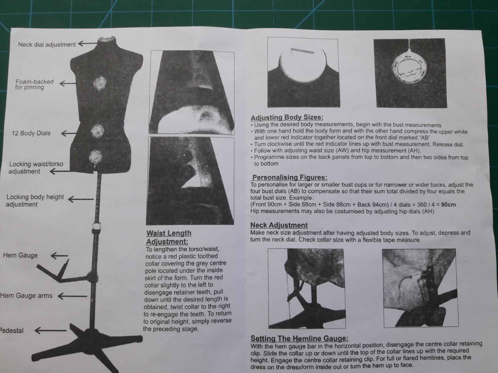 BHD BEAUTY Dark-Gray 13 Dials Female Fabric Adjustable Mannequin Dress Form for Sewing, Mannequin Body Torso with Tri-Pod Stand, Up to 70 inches Shoulder Height (Large) customer photo 1