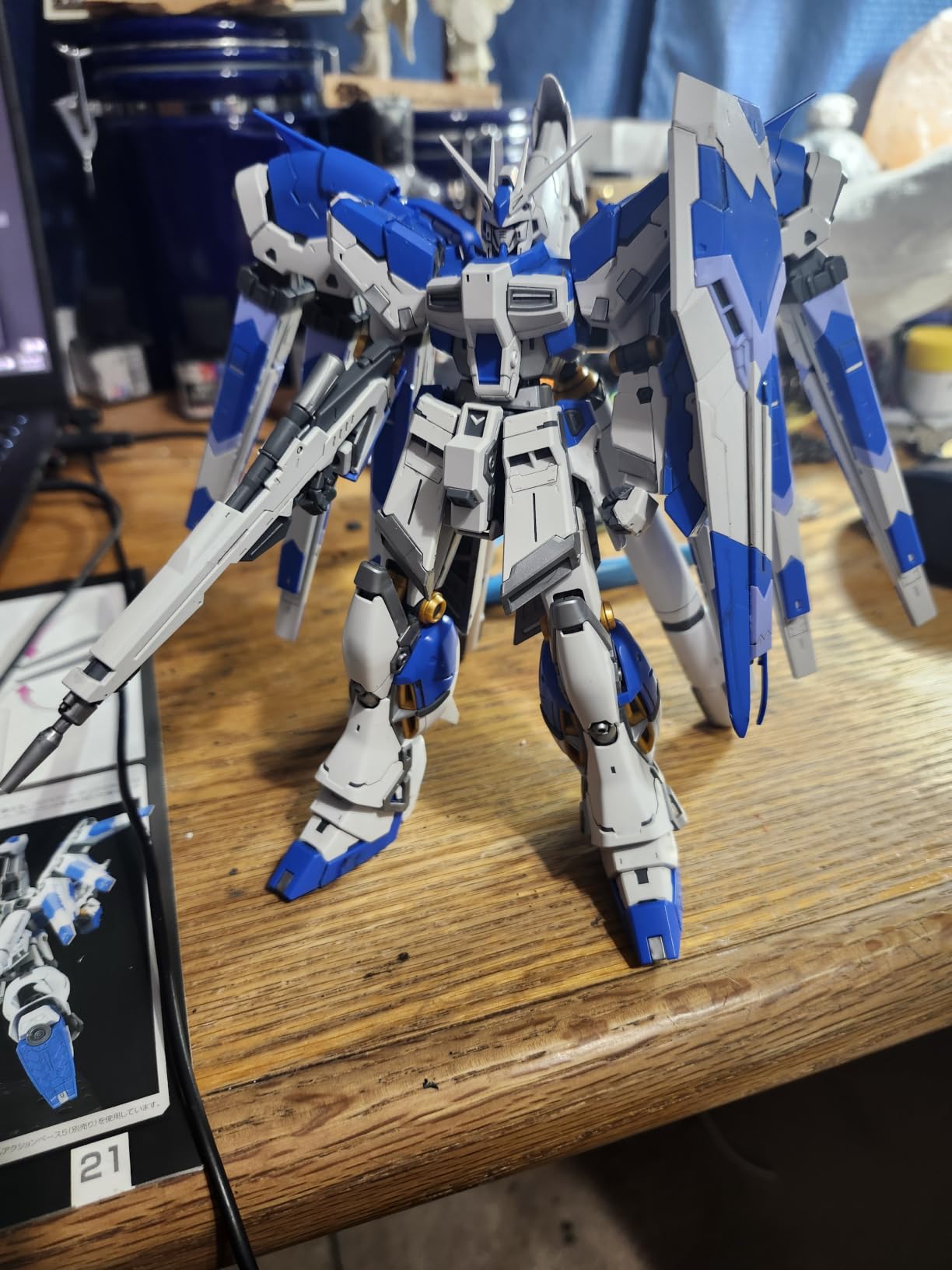 Bandai Hobby - Char's Counterattack Beltorchika Children - #36 Hi-Nu Gundam, Bandai Spirits RG 1/144 Model Kit customer photo 1