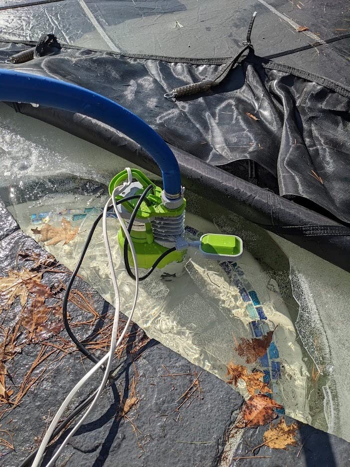Green Expert 1.5HP Submersible Sump Pump High Flow 5000GPH 25ft Power Cord Manual Automatic On/Off for Water Removal from Basement Sump Pit Pools Hot Tub Spas Garden Pond customer photo 1