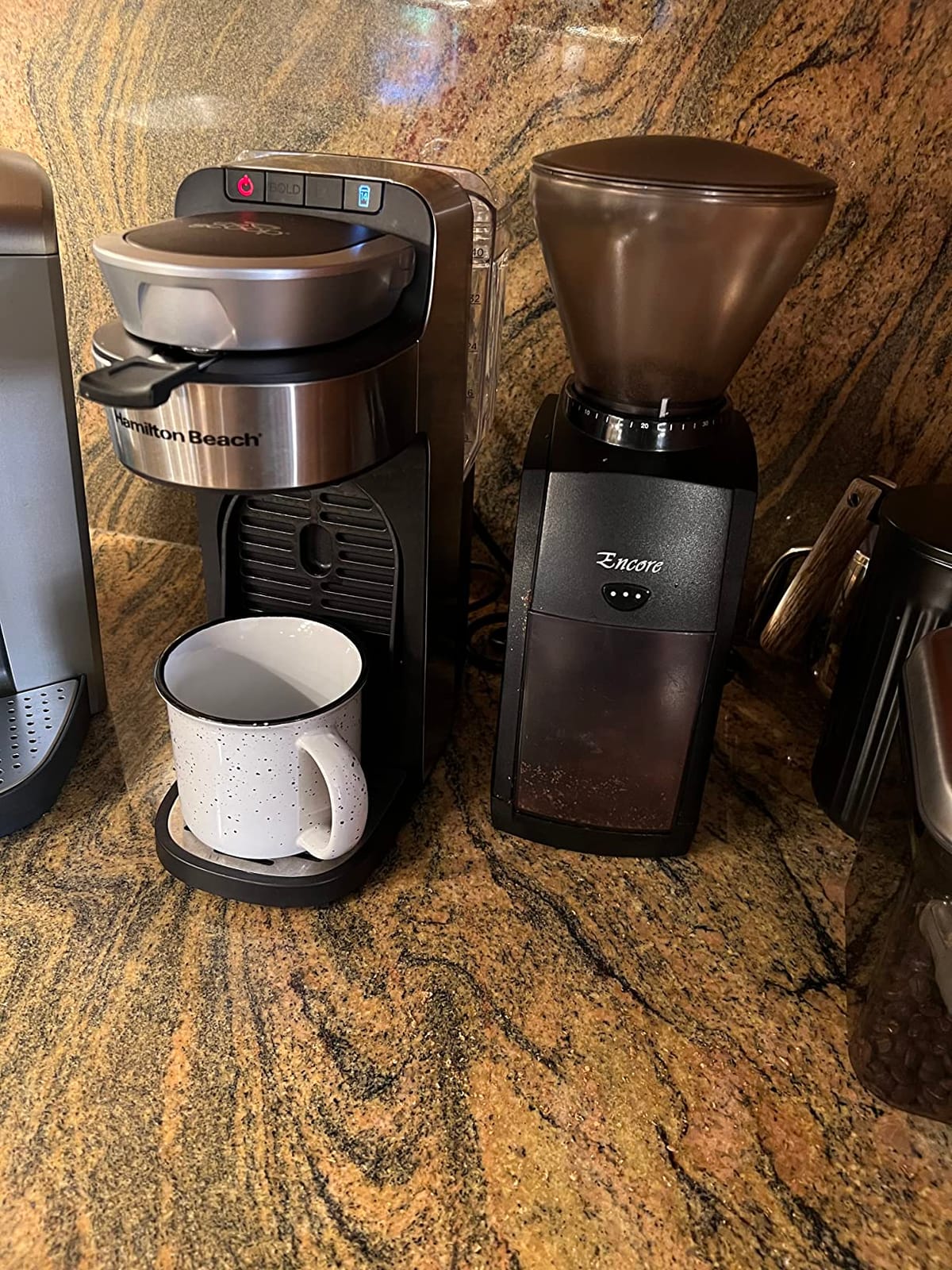 Hamilton Beach The Scoop Single Serve Coffee Maker & Fast Grounds Brewer, Stainless Steel (49987) customer photo 2