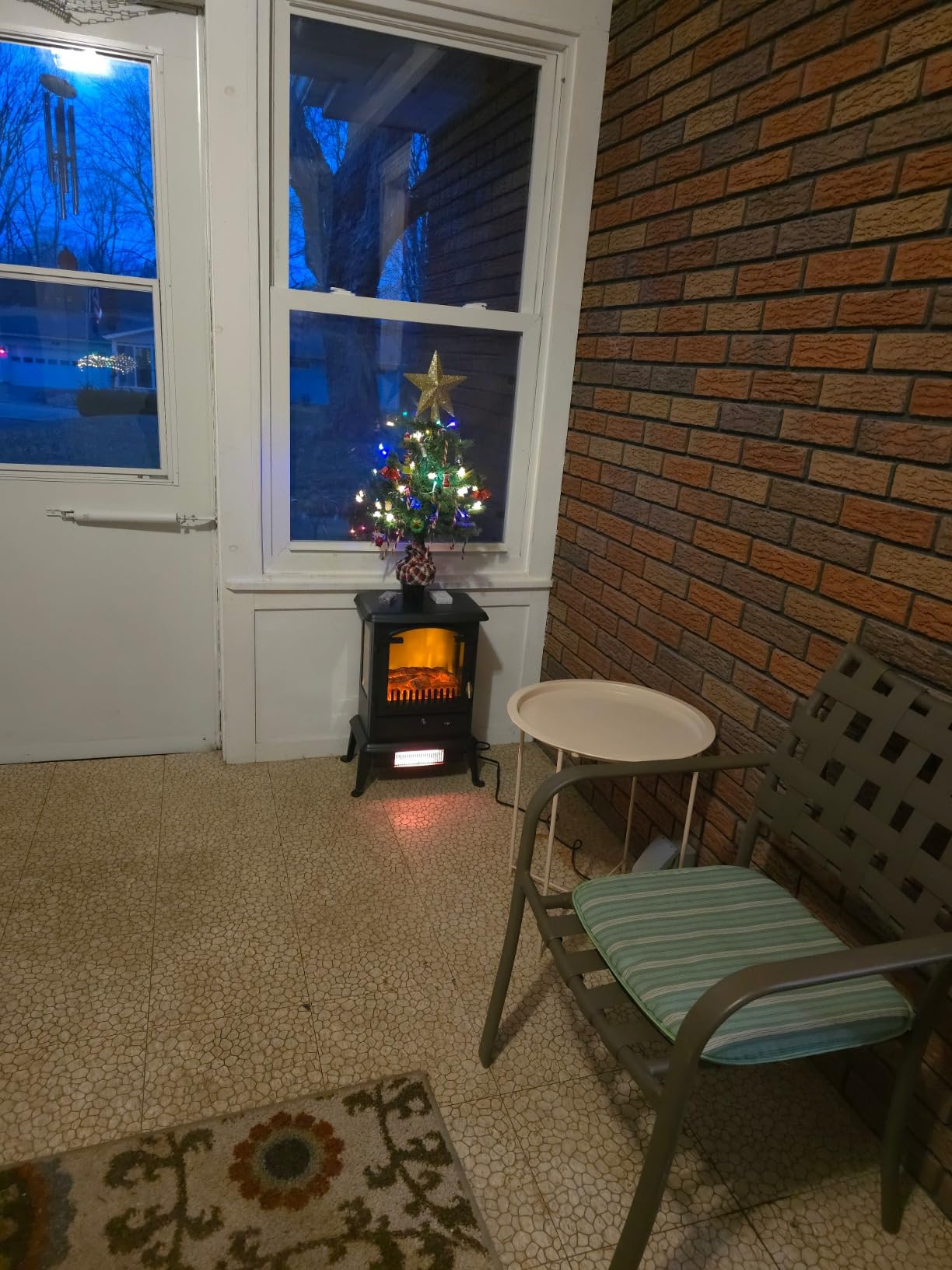 VOLTORB Freestanding Portable Electric Fireplace Heater Stove w/Remote Control customer photo 1