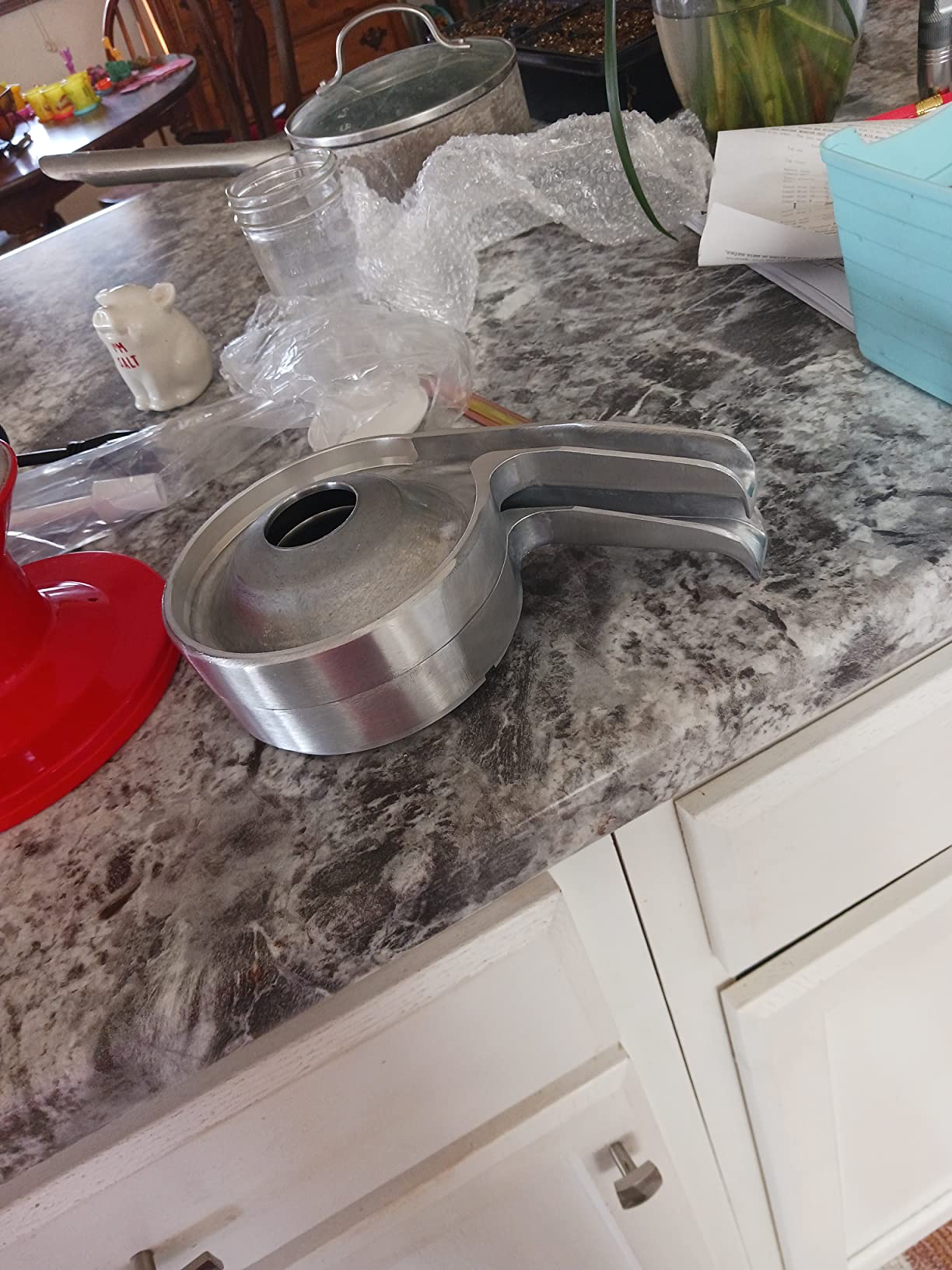 Milk Cream Centrifugal Separator Electric Cream Separator Stainless Steel 100L/H Goat Cow Milk Separator Turning Raw or Whole Milk into Cream and Skim Milk for 110V 100W customer photo 1