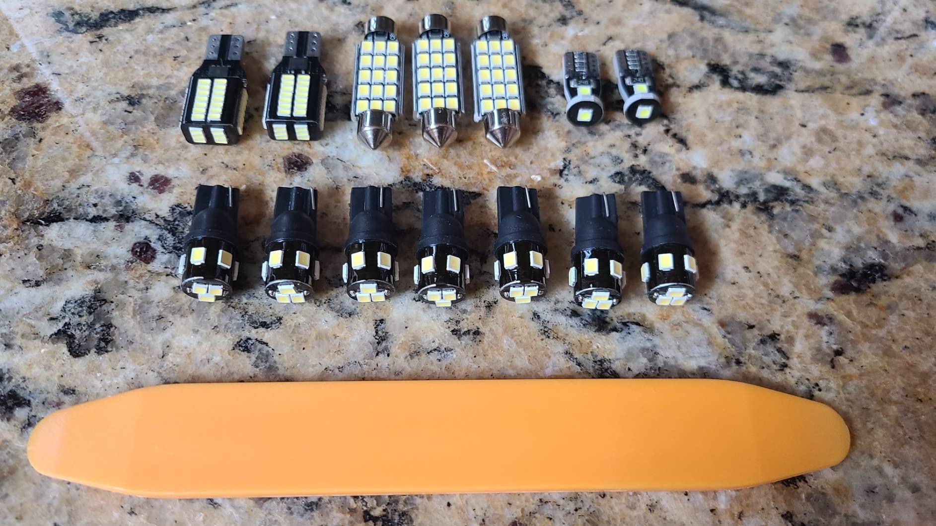 14-Pieces F250 F350 Interior LED Light Kit for 1999-2016 Ford F-250 F-350 Super Duty White 6000K Interior LED Lighting Package + Cargo Lights, License Plate Lights, Install Tool customer photo 2