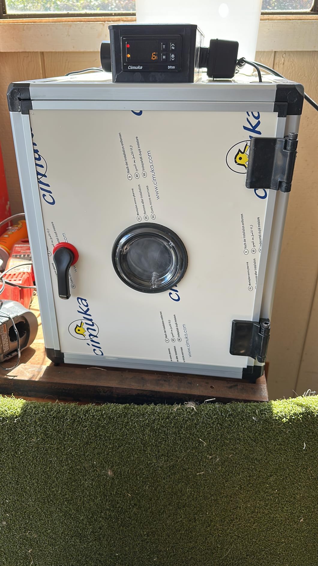 Incubators for Hatching Eggs - 60 Egg Incubator Setter & Hatcher with Automatic Turner & Digital Humidity Control Cabinet, Compact Chicken Incubator & Quail Egg Incubator by Hatching Time customer photo 2