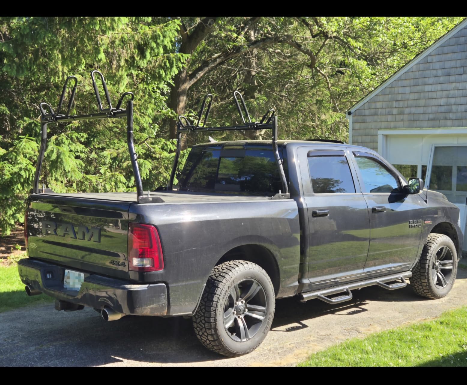 PIRIPARA Kayak Roof Rack 2 Pairs J-Bar Carrier Holder for Canoe, SUV, Cars, Truck, Surf Ski, Car Top Mount Racks for Trip, Set of 4 customer photo 2