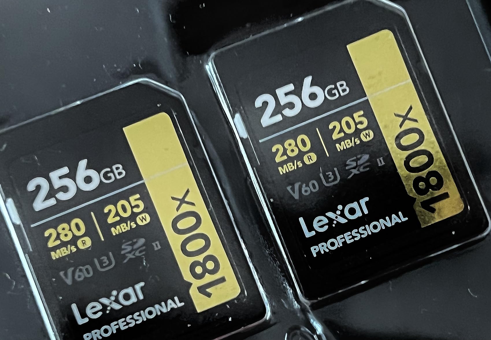 Lexar 1800X 256GB SDXC Memory Card UHS-II V60 with 280MB/s read and 210MB/s write customer photo 2