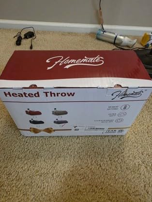 Homemate Heated Blanket Electric Throw - 50