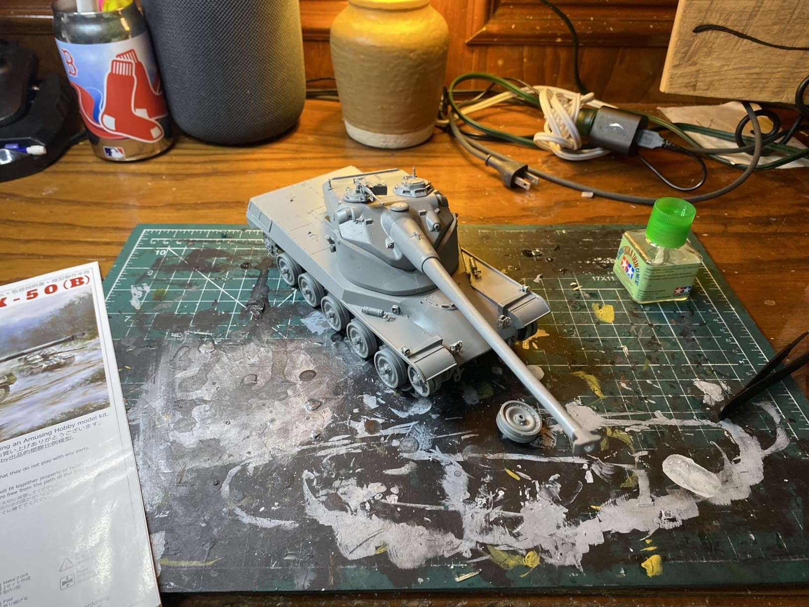Amusing Hobby AMX-50B French Heavy Tank Scale 1:35 Plastic Model Kit customer photo 2