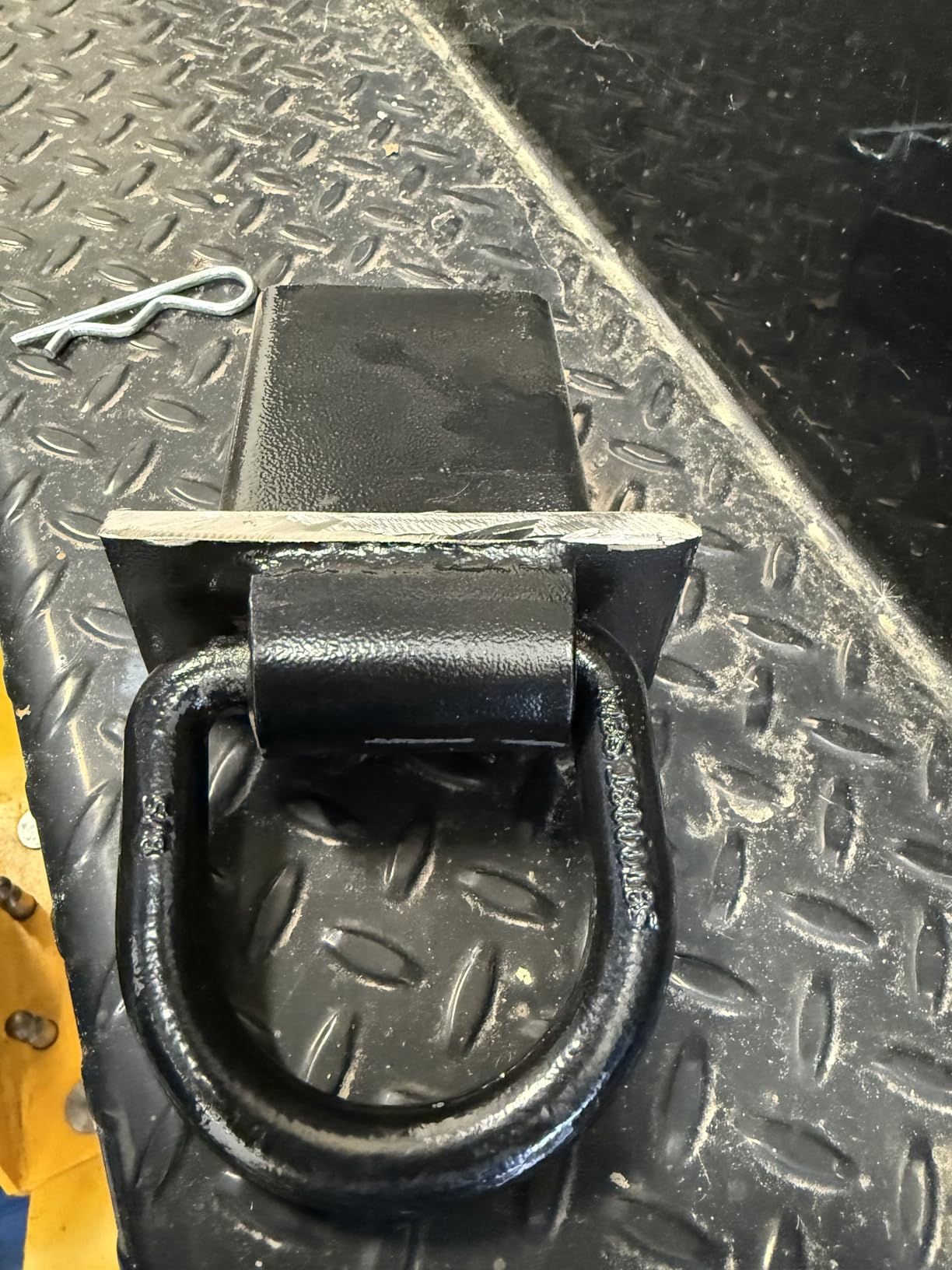 Stake Pocket D-Rings 4 Pack, 18000 LBS Heavy-Duty Removable Tie Downs with Hitch Pin and Steel Cables customer photo 1
