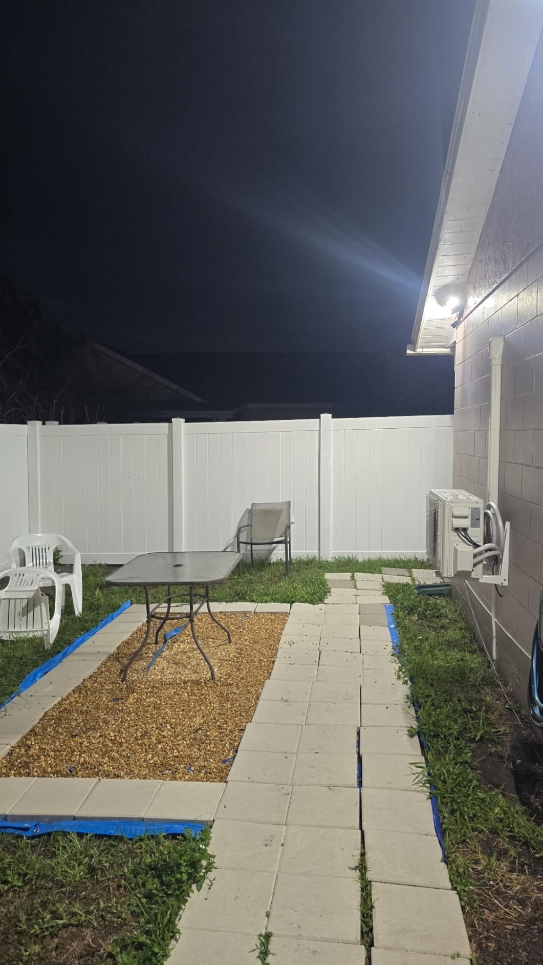LUTEC 72W 7500LM LED Security Lights Motion Sensor Light Outdoor, 5000K Daylight, IP65 Waterproof, Dusk to Dawn, 3-Head Motion Detected Flood Light for Garage, Yard, Porch (Black) customer photo 2