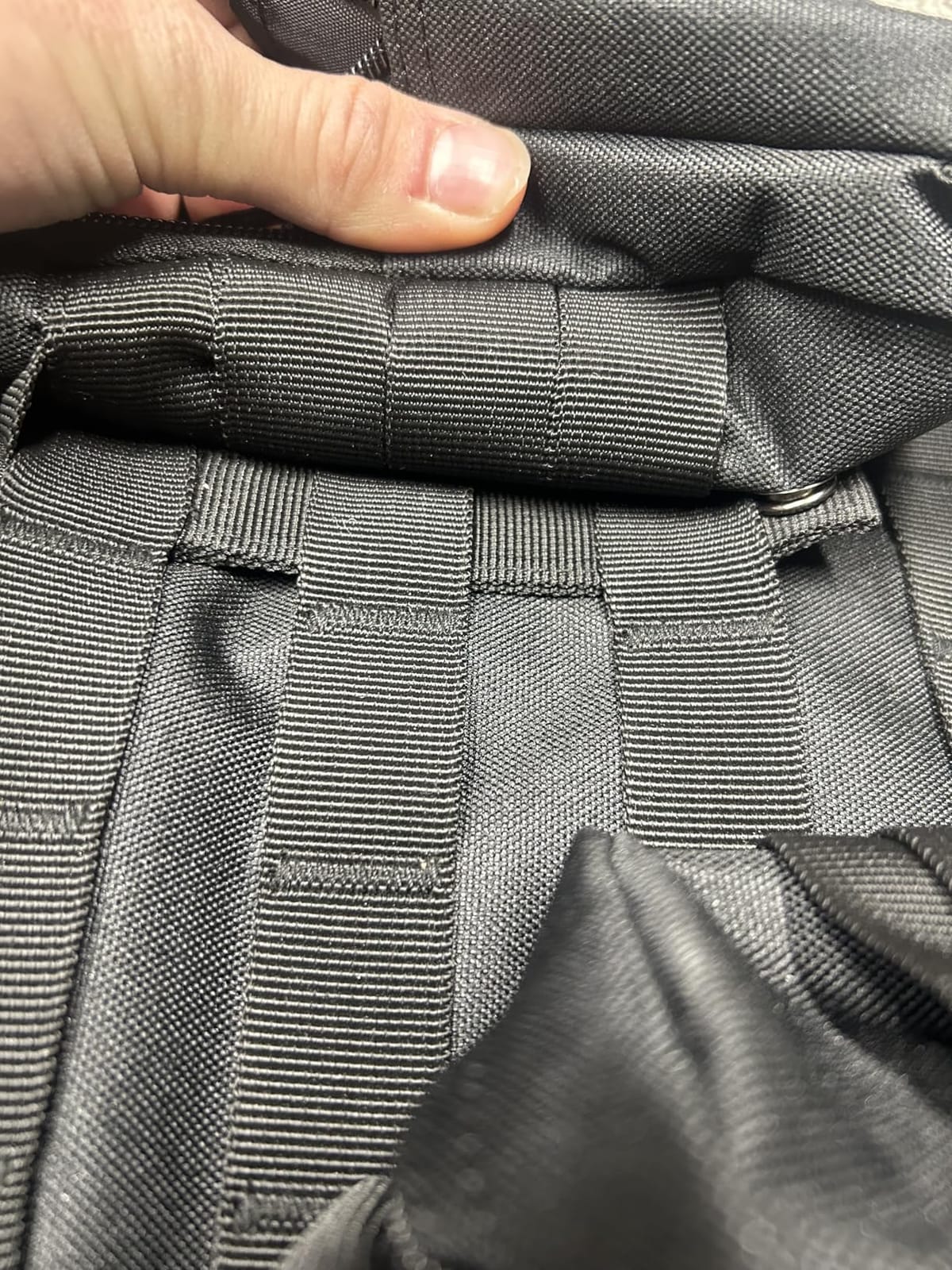 MAIKER Tactical Car Seat Back Organizer, Upgrade Tactical Vehicle Panel Organizer with 5 Detachable Molle Pouch, Universal fits for Most of Vehicle Black customer photo 2