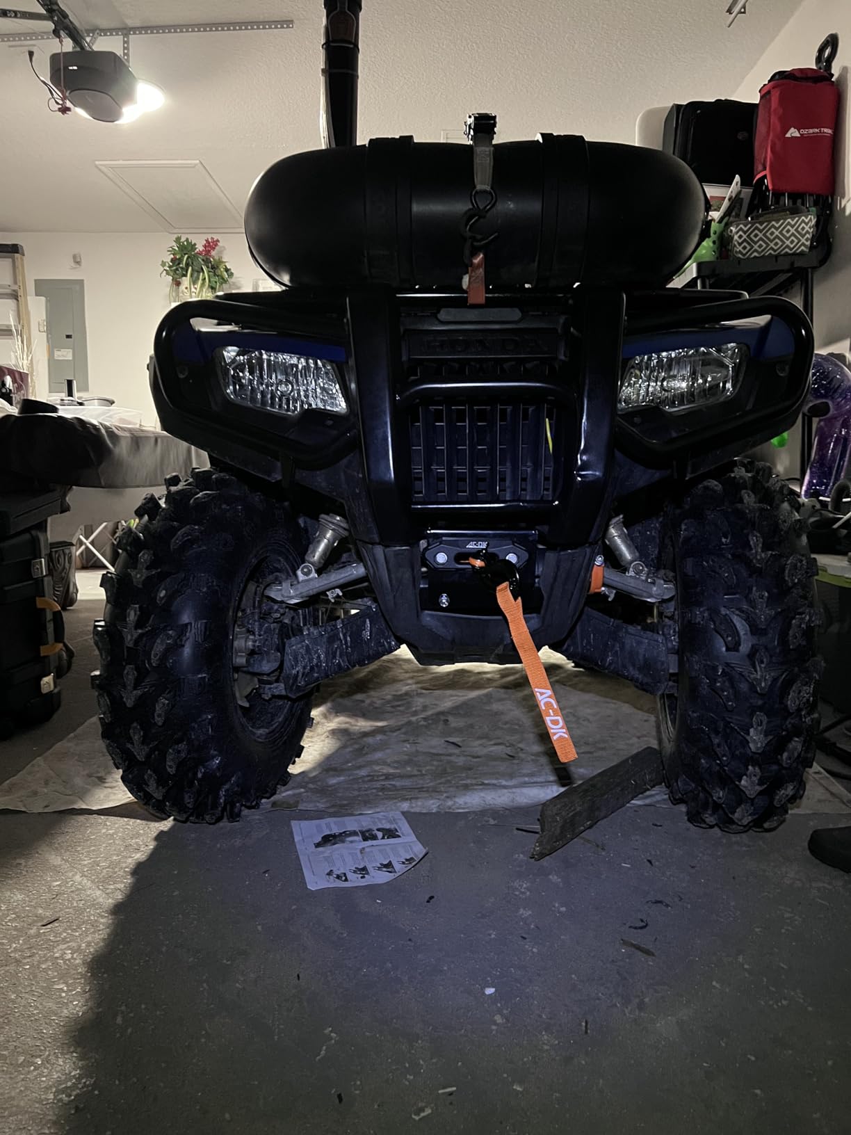 KFI Products Honda Rancher/Foreman/Rubicon Winch Mount customer photo 2