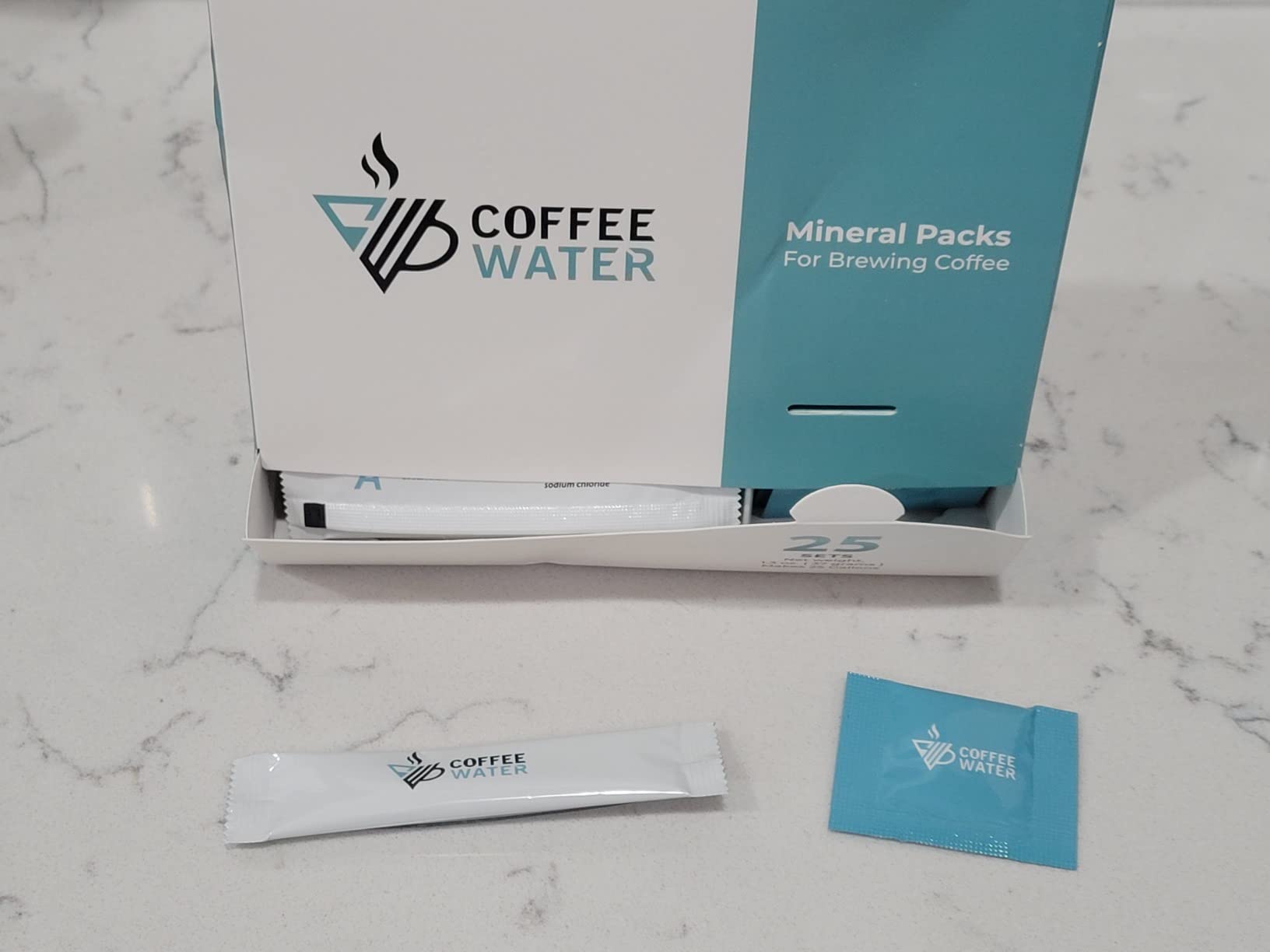 COFFEE WATER Mineral Packs for Making Water for Coffee (Makes 25 Gallons) customer photo 1