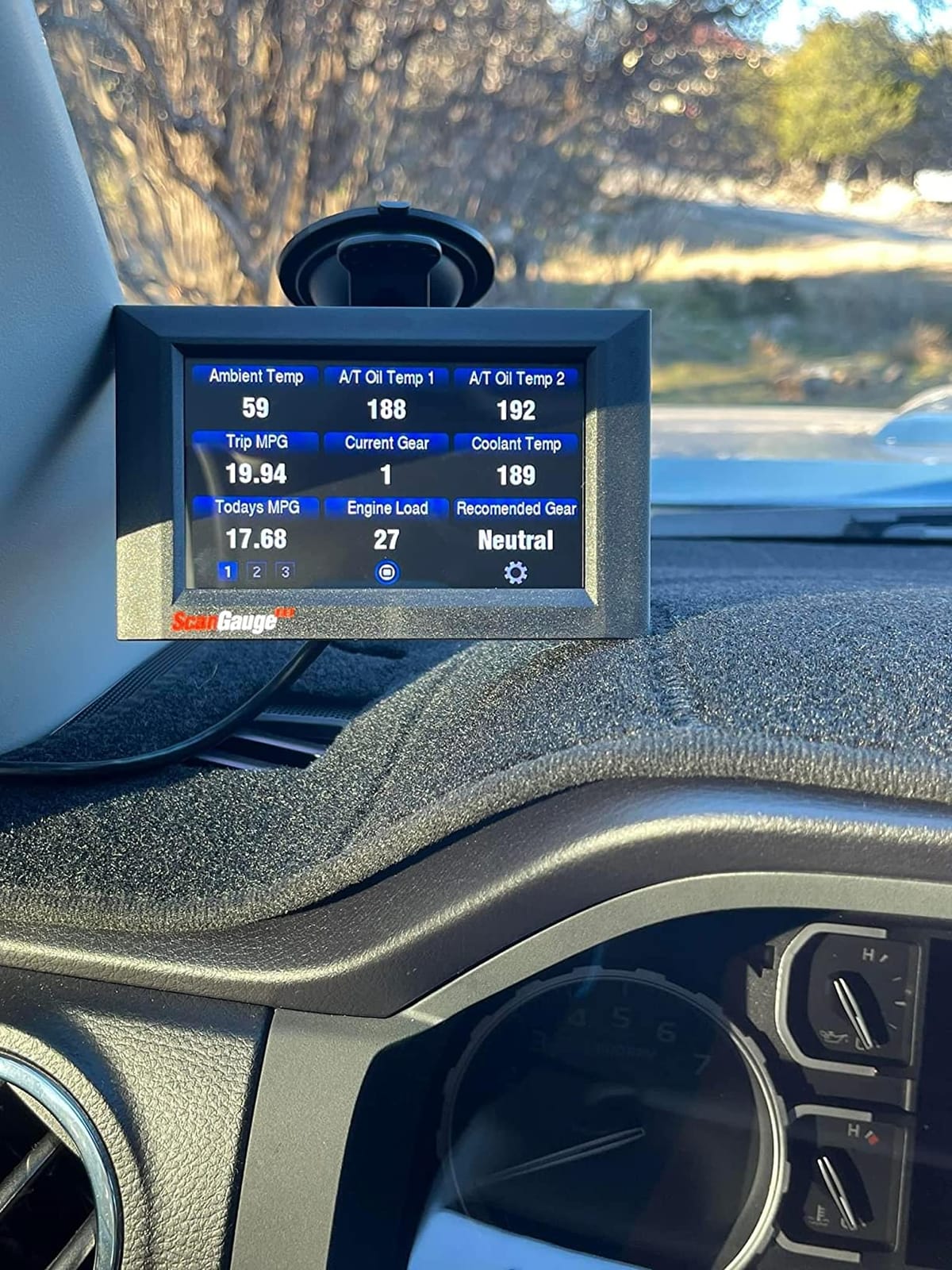 ScanGauge 3 Touch Screen OBD2 Scanner, Digital Gauges & Trip Computer SG3 | Digital Gauges, WiFi Updates customer photo 2