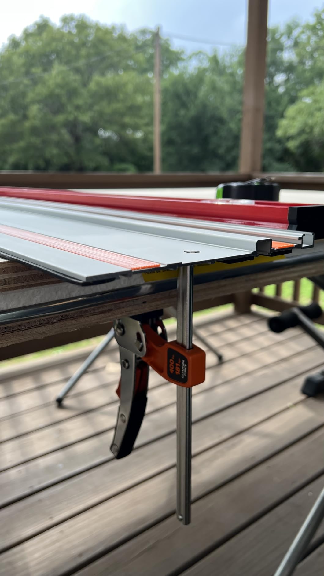 WEN CT9110 110-Inch Track Saw Track Guide Rail and Adapters customer photo 1