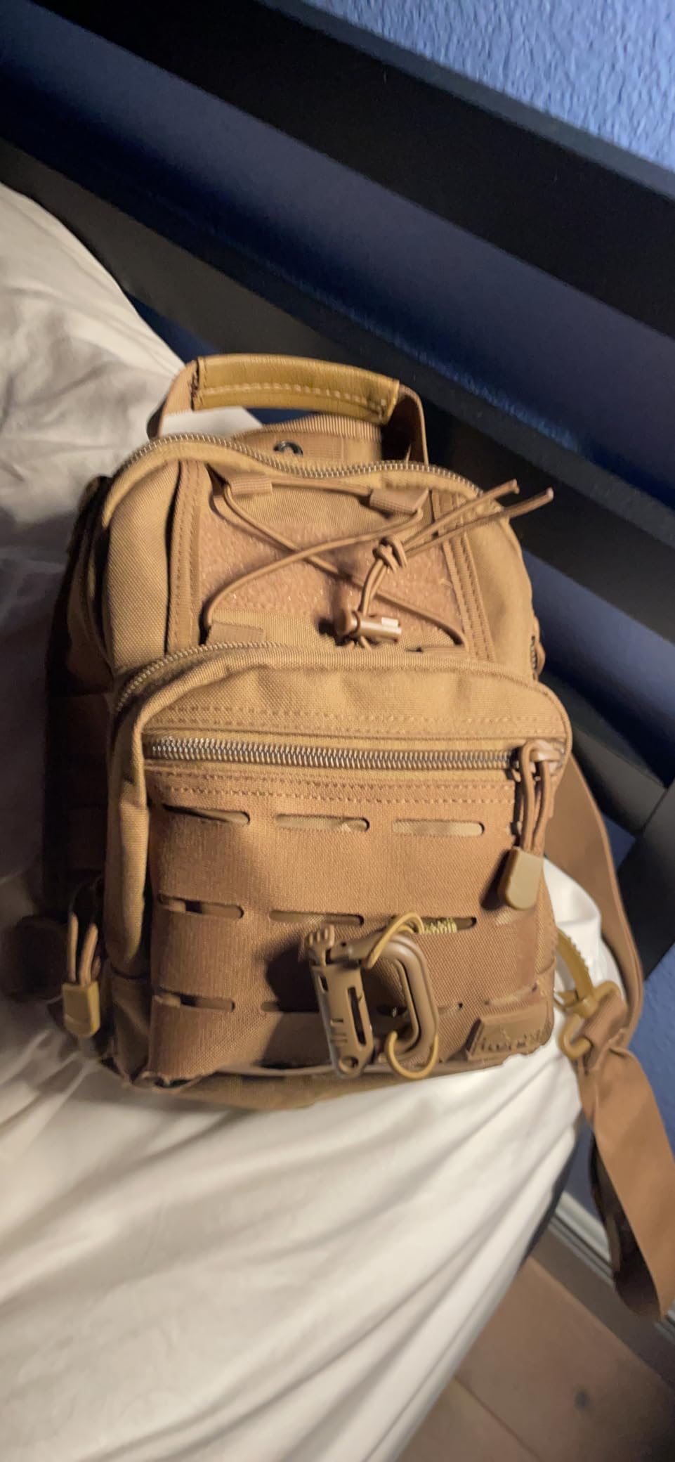 WOLF TACTICAL EDC Sling Bag - Concealed Carry Shoulder Bag for Range, Travel, Hiking, Outdoor Sports customer photo 2
