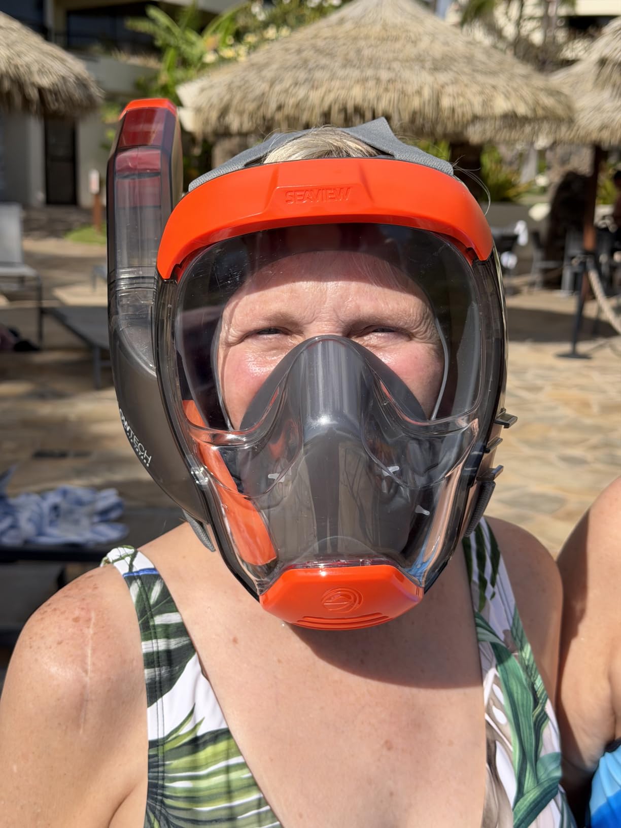 Seaview 180 V3 Full Face Snorkel Mask - Snorkeling Gear for Adults | Snorkel Mask Adult with 180 Panoramic Viewing and Up to 600% Easier Breathing- Patented Flowtech Air Intake customer photo 1