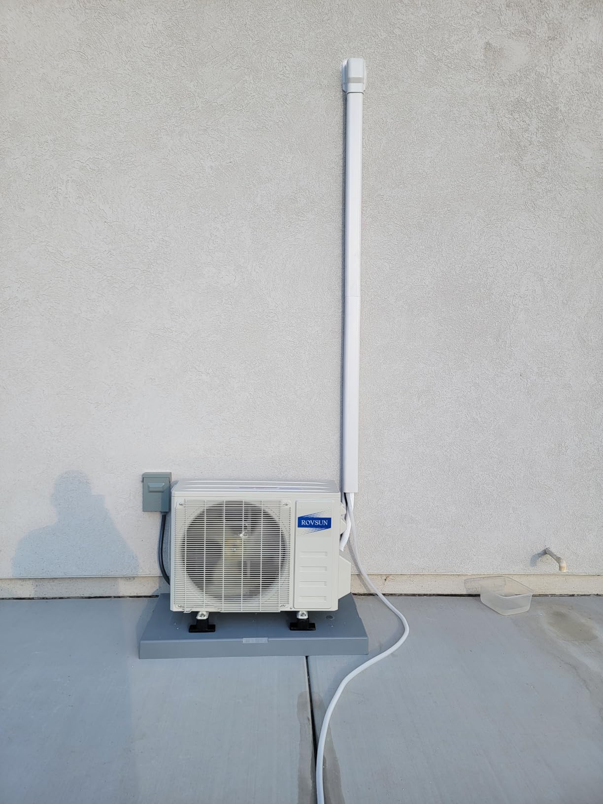 ROVSUN 12000 BTU Wifi Enabled Mini Split Air Conditioner & Heater with Inverter, 20 SEER2 Energy Saving 115V Ductless Split AC Unit with Pre-Charged Condenser, Heat Pump & Installation Kit customer photo 1