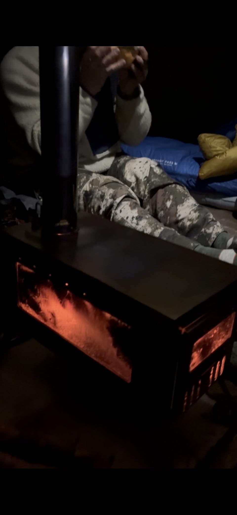FireHiking Titanium Stove Portable Folding Tent TA1 Stove FireOne Mini for Camping, Backpacking, Hunting, Cooking, 3.4lb customer photo 1