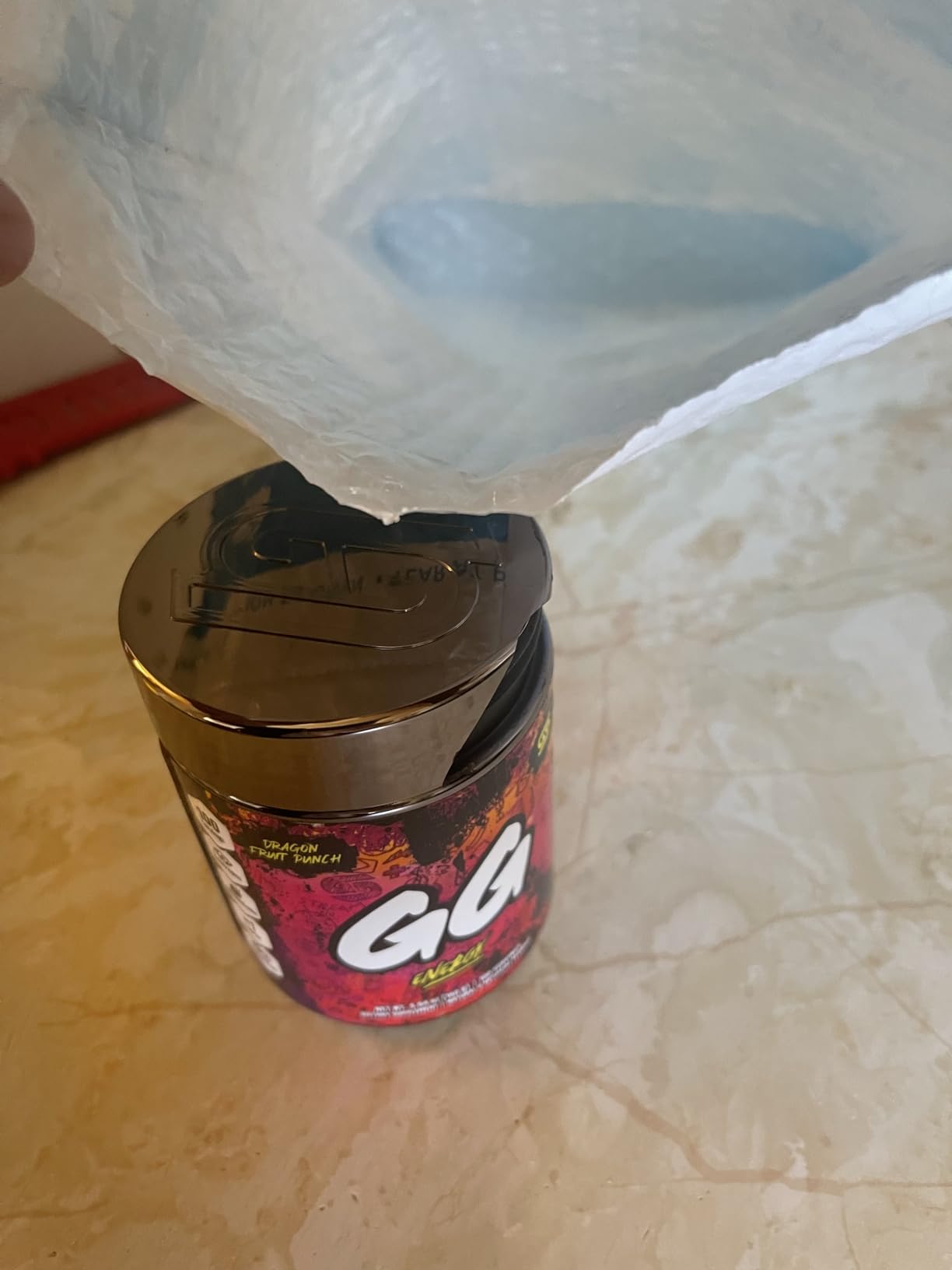 Gamer Supps GG Energy - Dragonfruit Punch (100 Servings) - Keto Friendly Gaming Energy and Nootropic Blend, Sugar Free + Organic Caffeine + Vitamins, Powder Drink customer photo 1