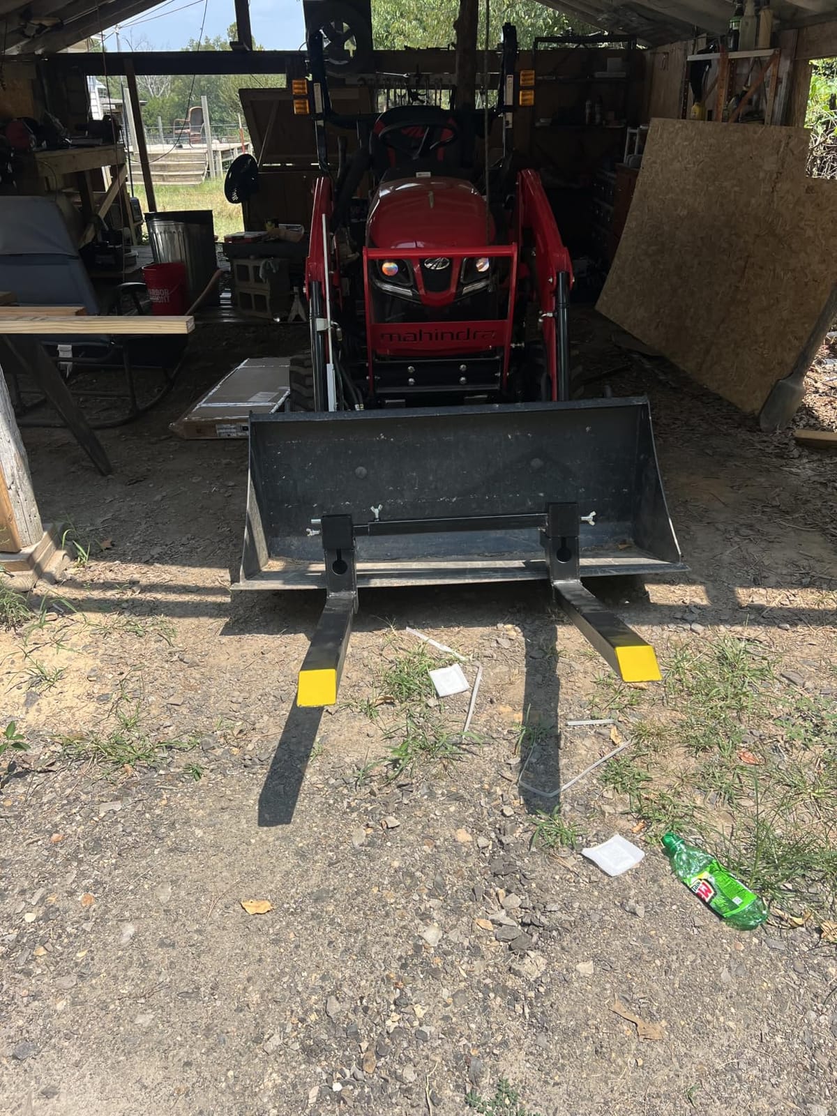 VEVOR Pallet Forks, 2000 Lbs Clamp on Pallet Forks 43
